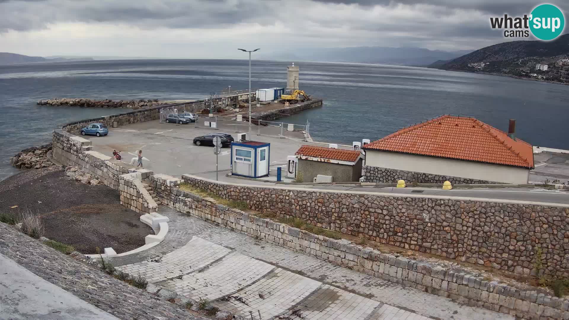 Webcam Porto di Segna – Frangiflutti e Faro in diretta