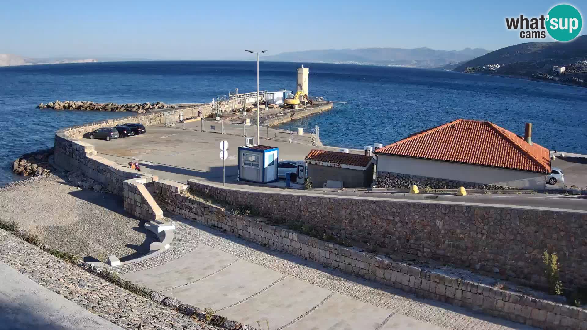 Senj Harbour Webcam – Breakwater & Lighthouse Live View