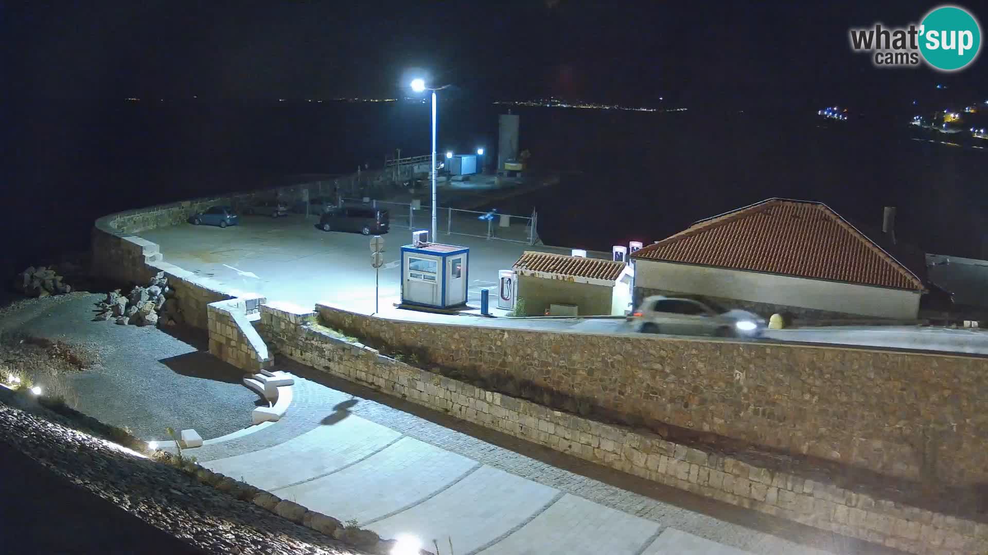 Senj Harbour Webcam – Breakwater & Lighthouse Live View
