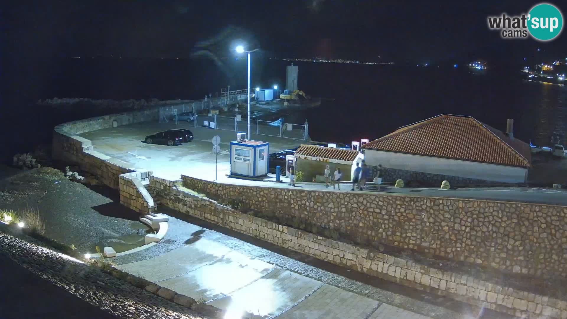 Senj Harbour Webcam – Breakwater & Lighthouse Live View
