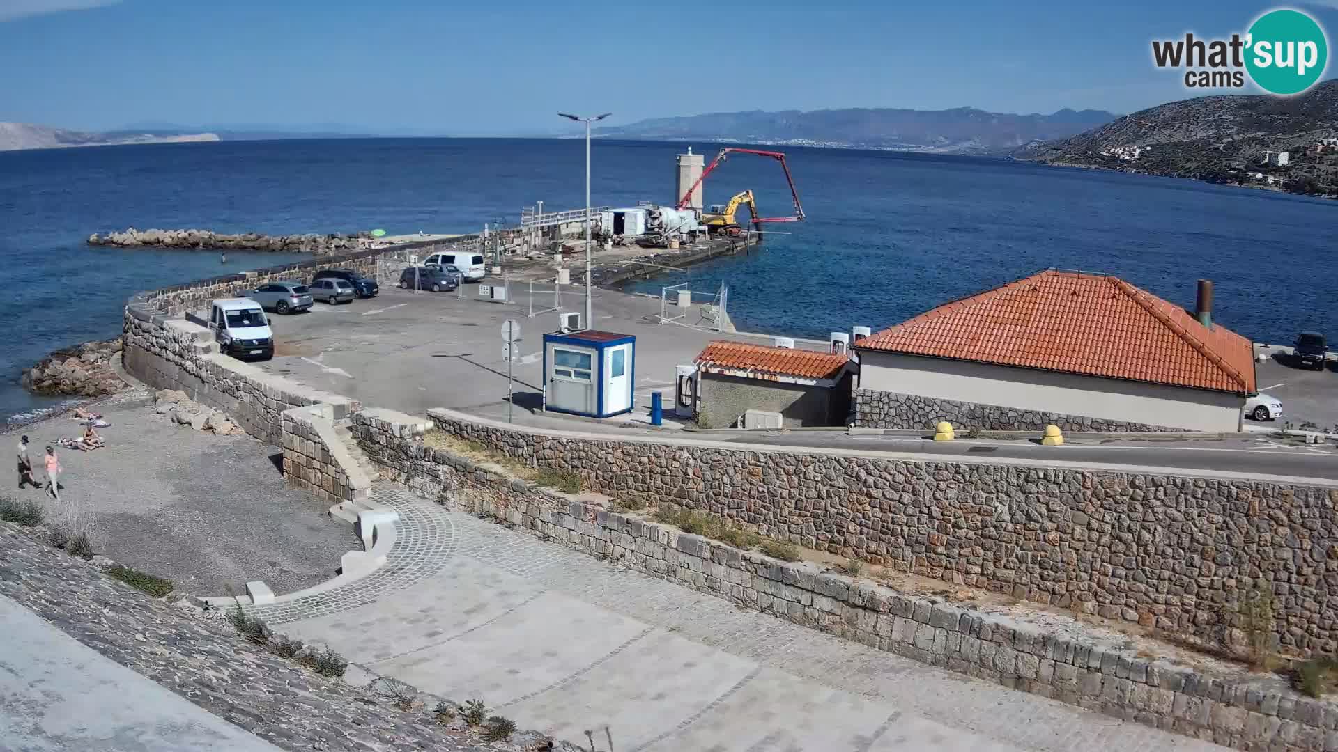 Senj Harbour Webcam – Breakwater & Lighthouse Live View