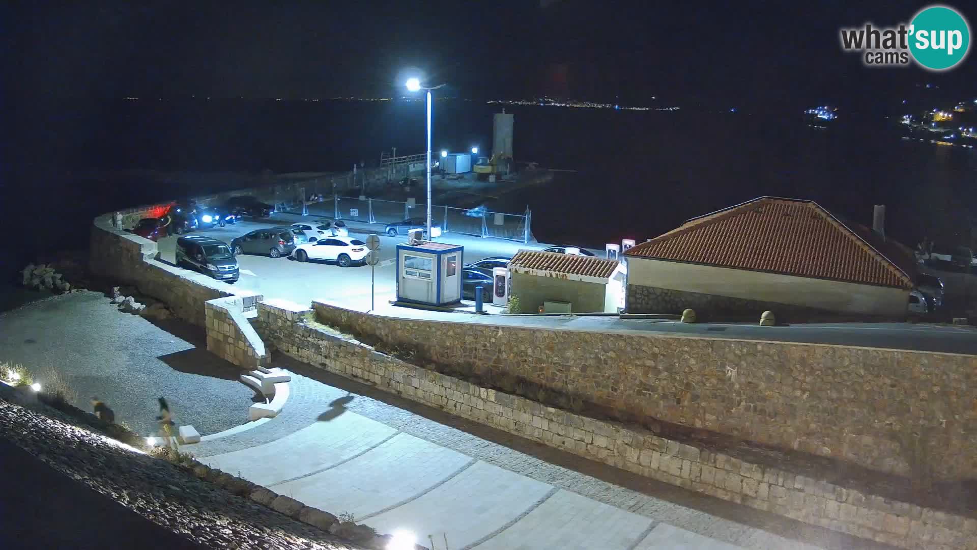 Senj Harbour Webcam – Breakwater & Lighthouse Live View