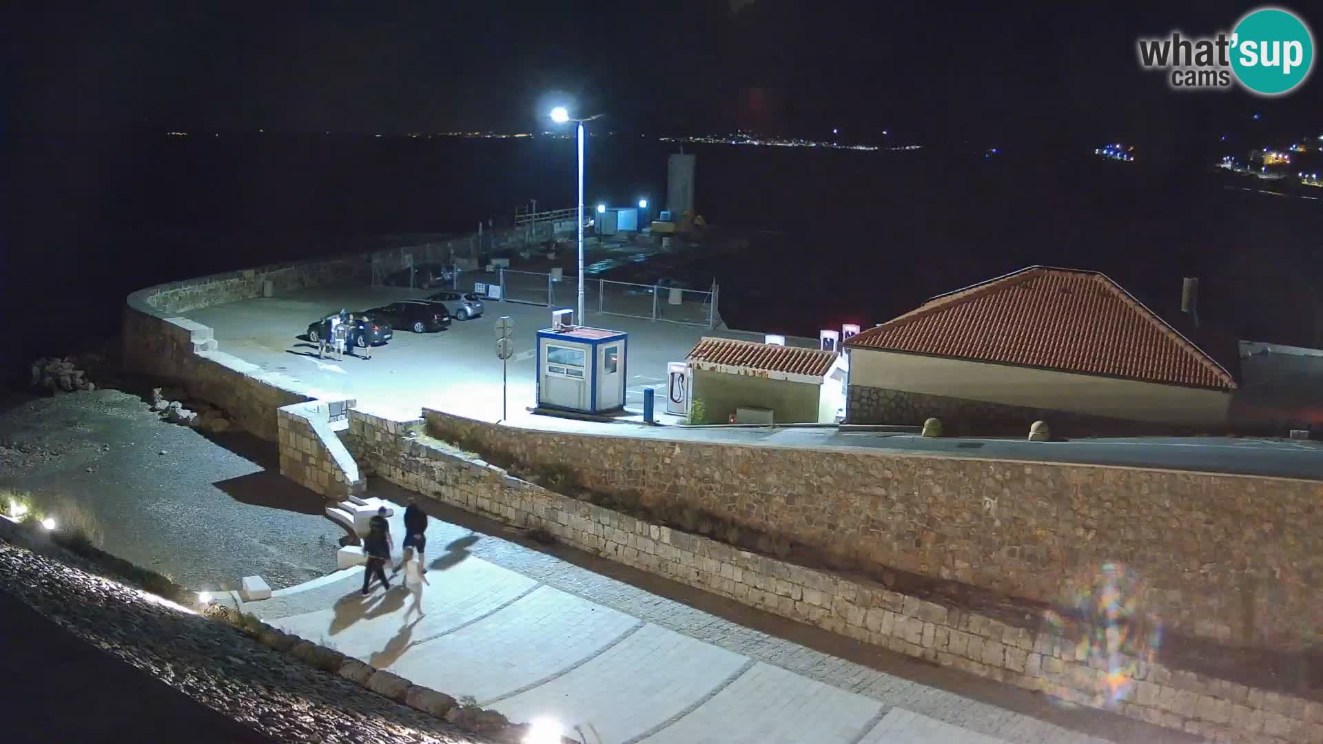 Senj Harbour Webcam – Breakwater & Lighthouse Live View