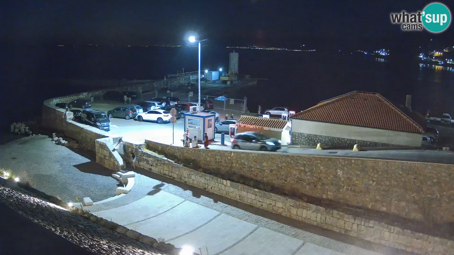 Webcam puerto de Senj – Rompeolas y faro en directo
