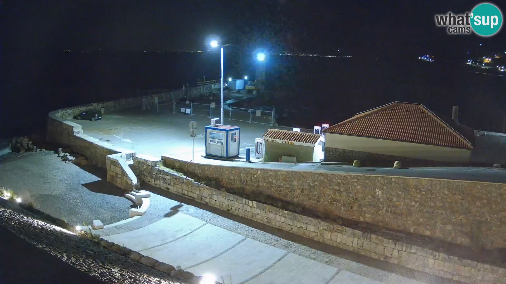 Senj Harbour Webcam – Breakwater & Lighthouse Live View