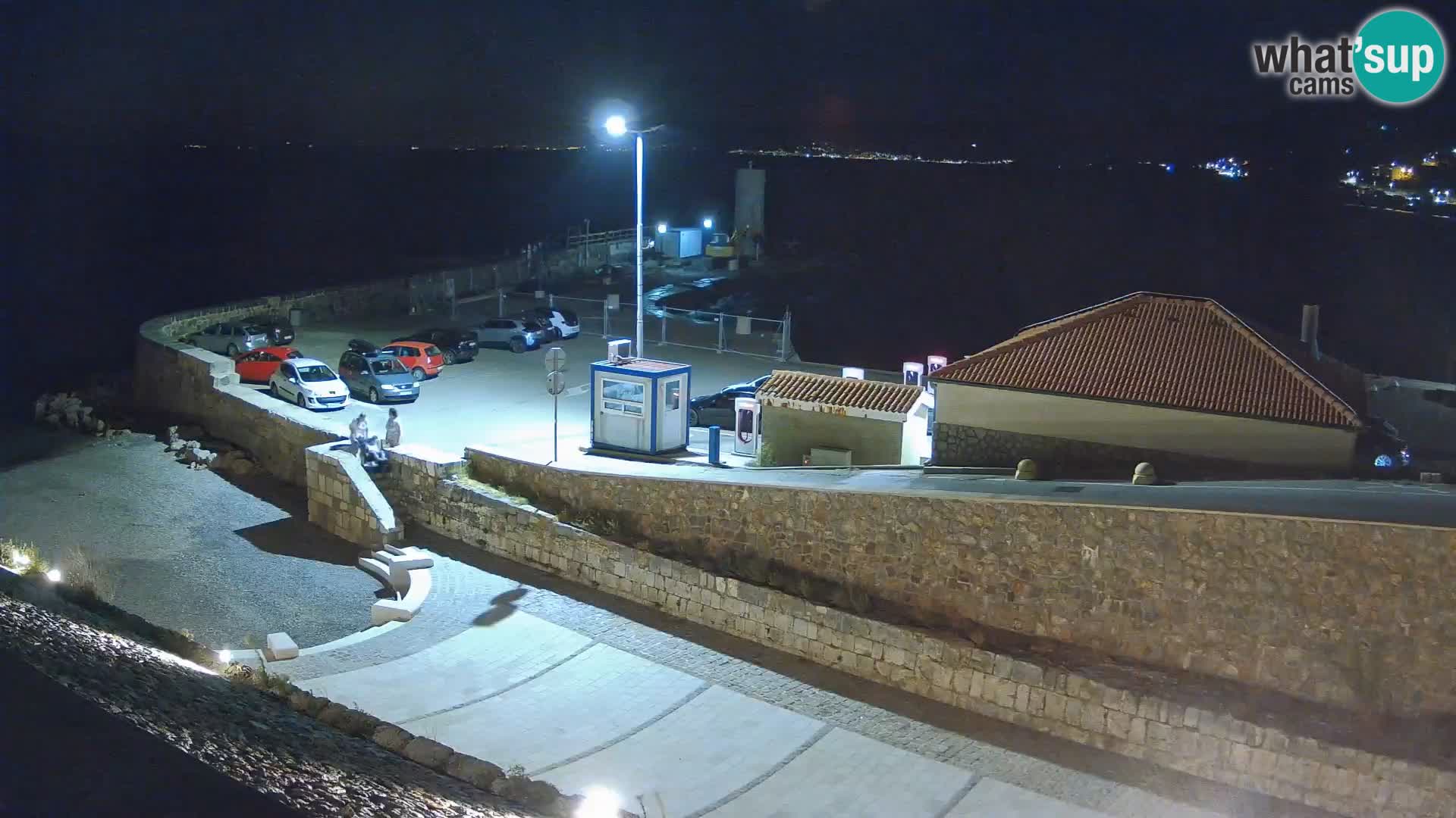 Senj Hafen Webcam – Wellenbrecher & Leuchtturm Liveblick