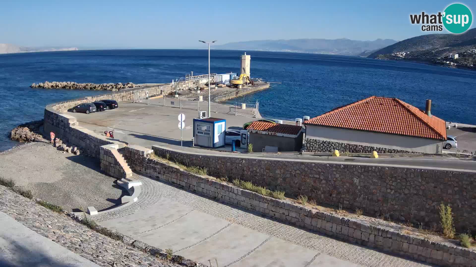 Web kamera Senj luka – Lukobran i svjetionik uživo