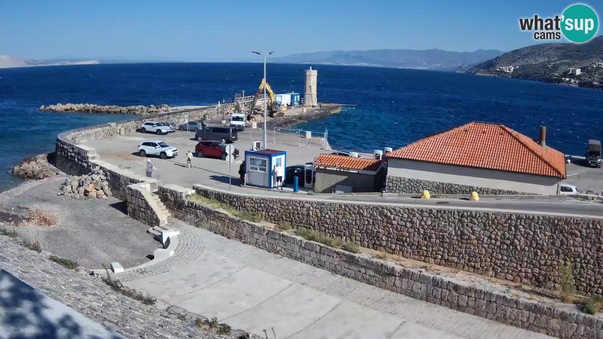 Senj Harbour Webcam – Breakwater & Lighthouse Live View