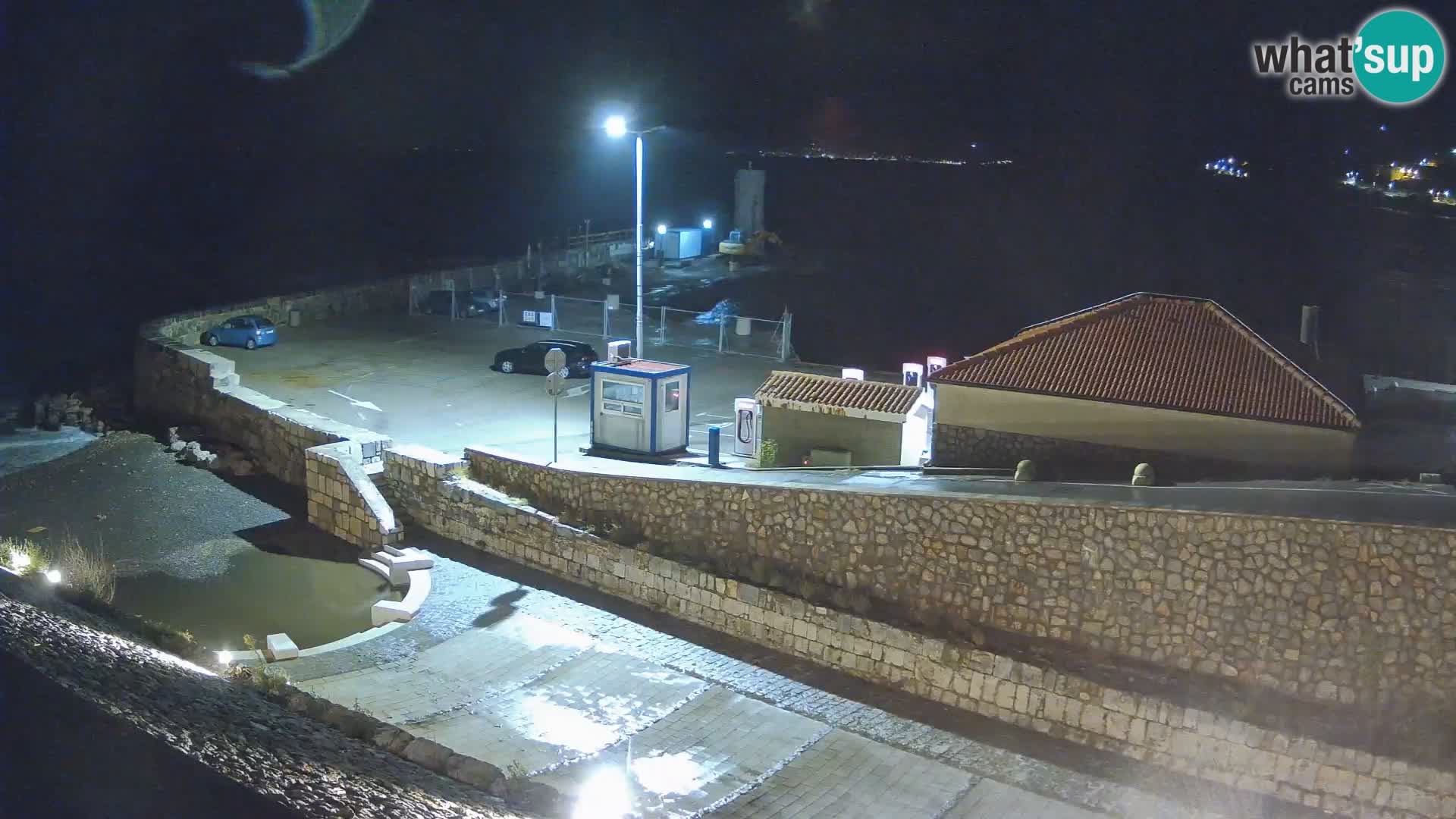 Senj Harbour Webcam – Breakwater & Lighthouse Live View