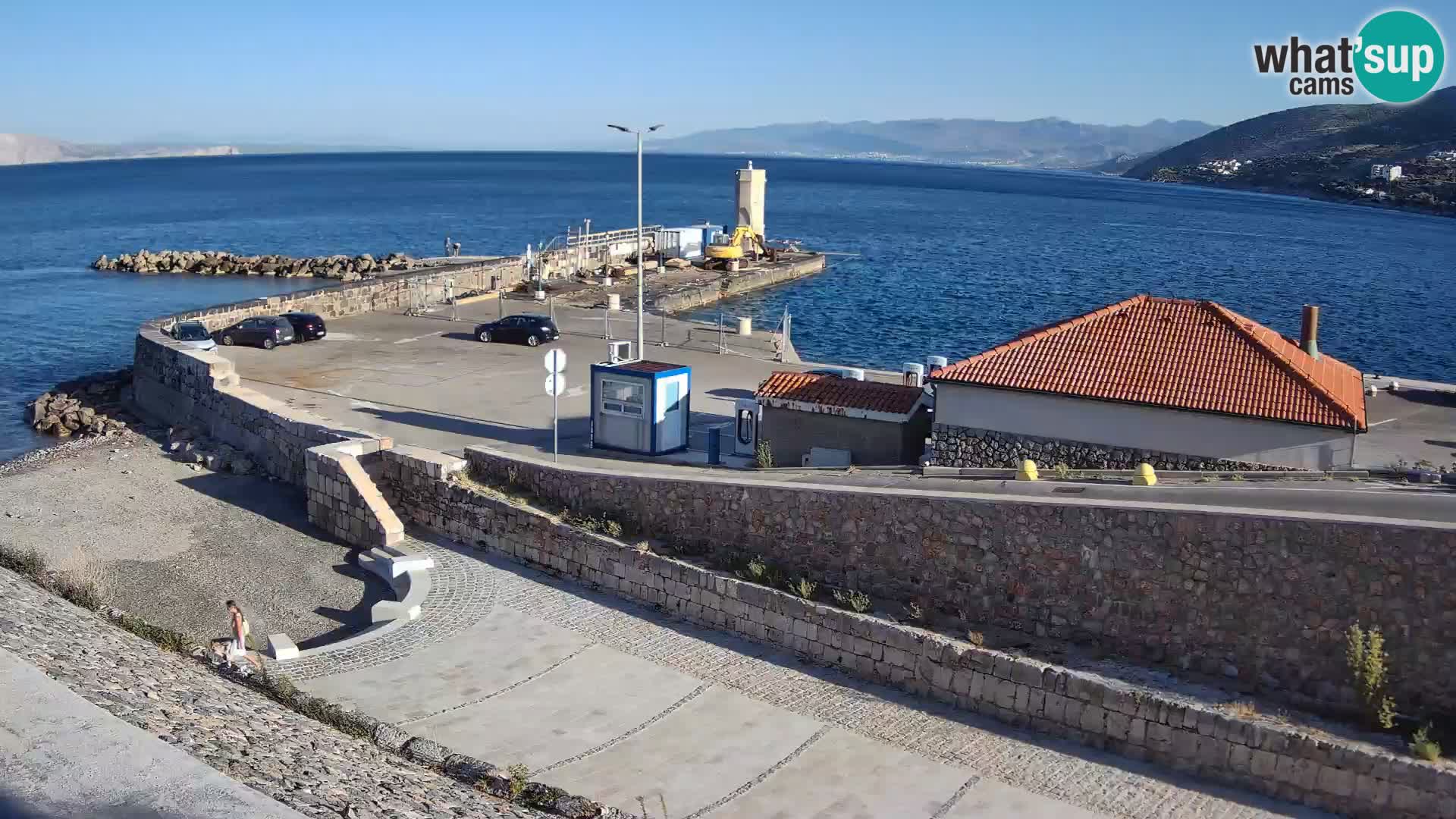 Senj Harbour Webcam – Breakwater & Lighthouse Live View