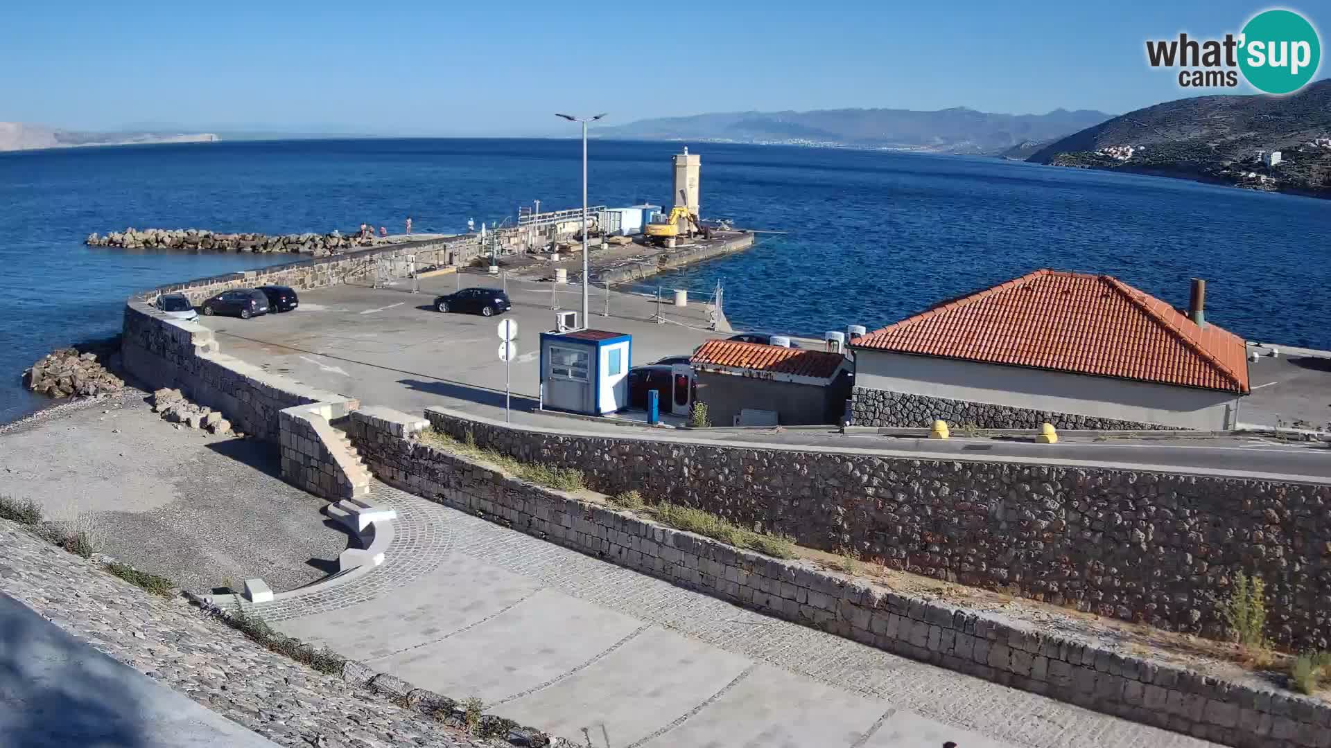 Senj Harbour Webcam – Breakwater & Lighthouse Live View