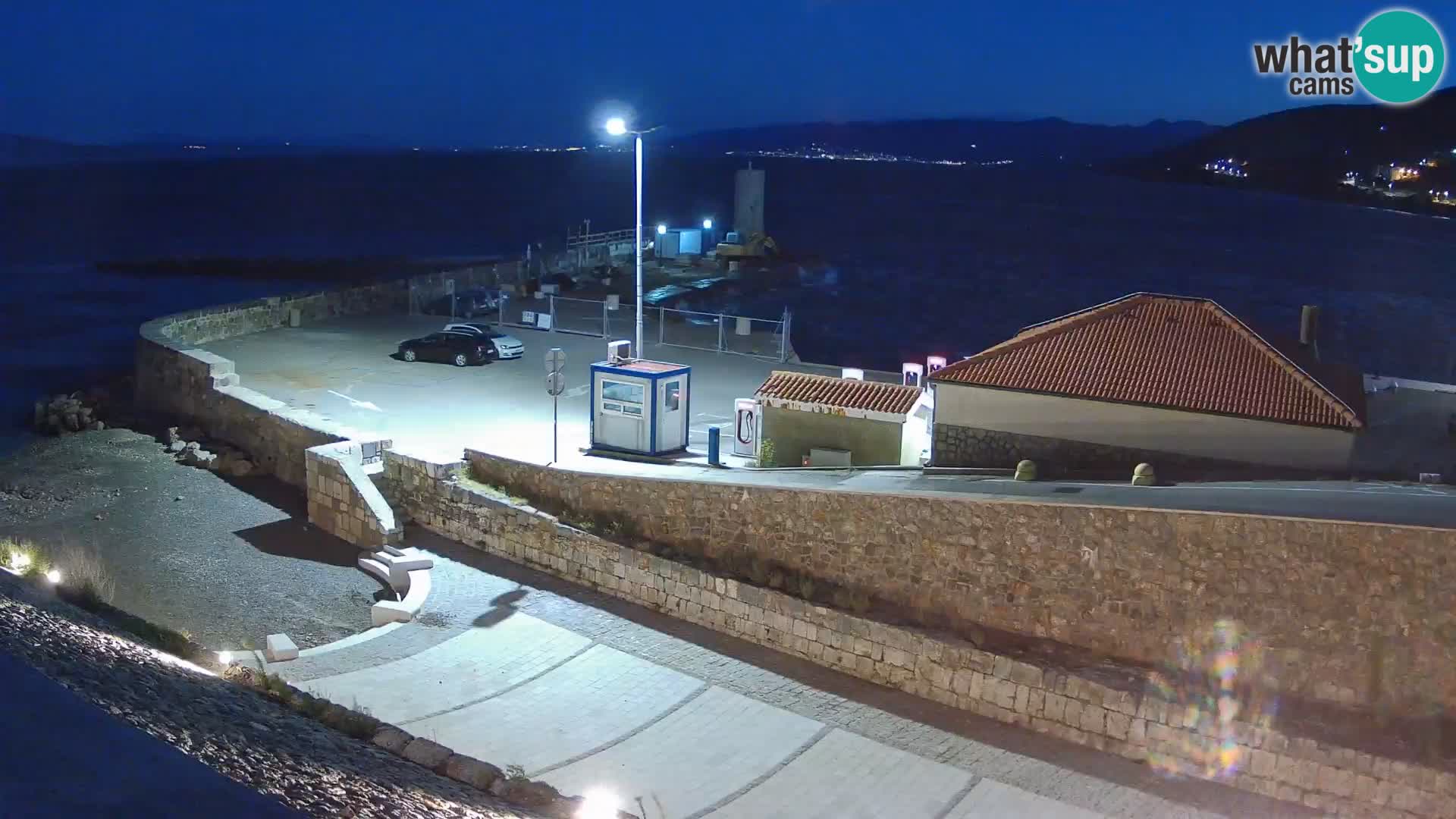 Senj Harbour Webcam – Breakwater & Lighthouse Live View