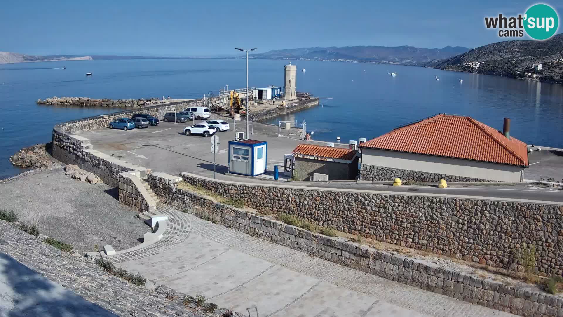 Senj Harbour Webcam – Breakwater & Lighthouse Live View
