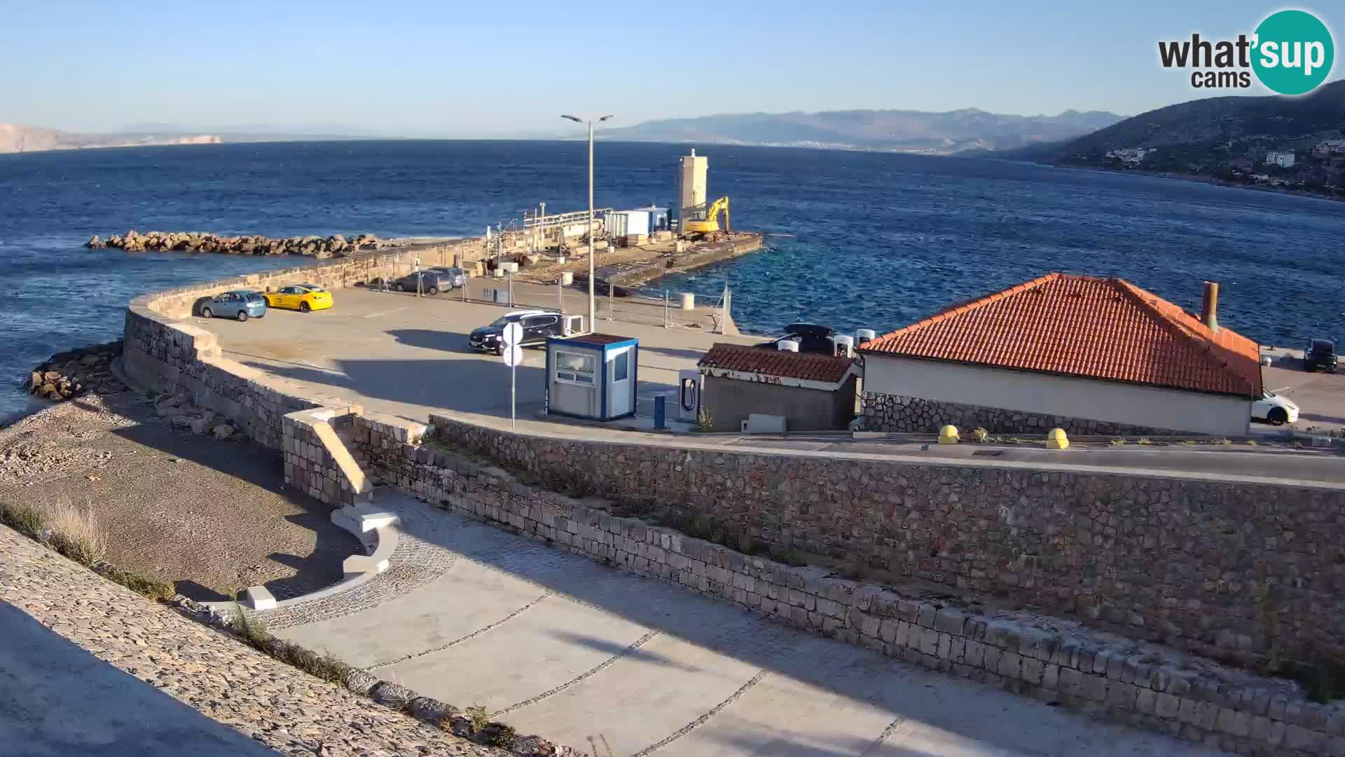 Senj Harbour Webcam – Breakwater & Lighthouse Live View