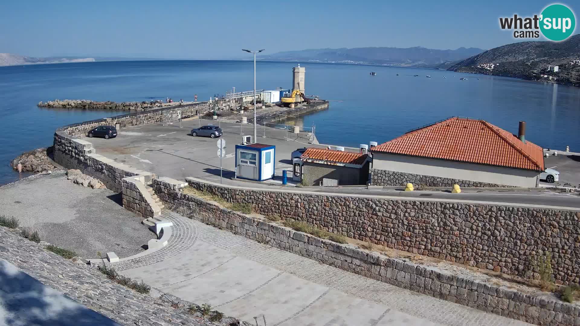 Senj Harbour Webcam – Breakwater & Lighthouse Live View
