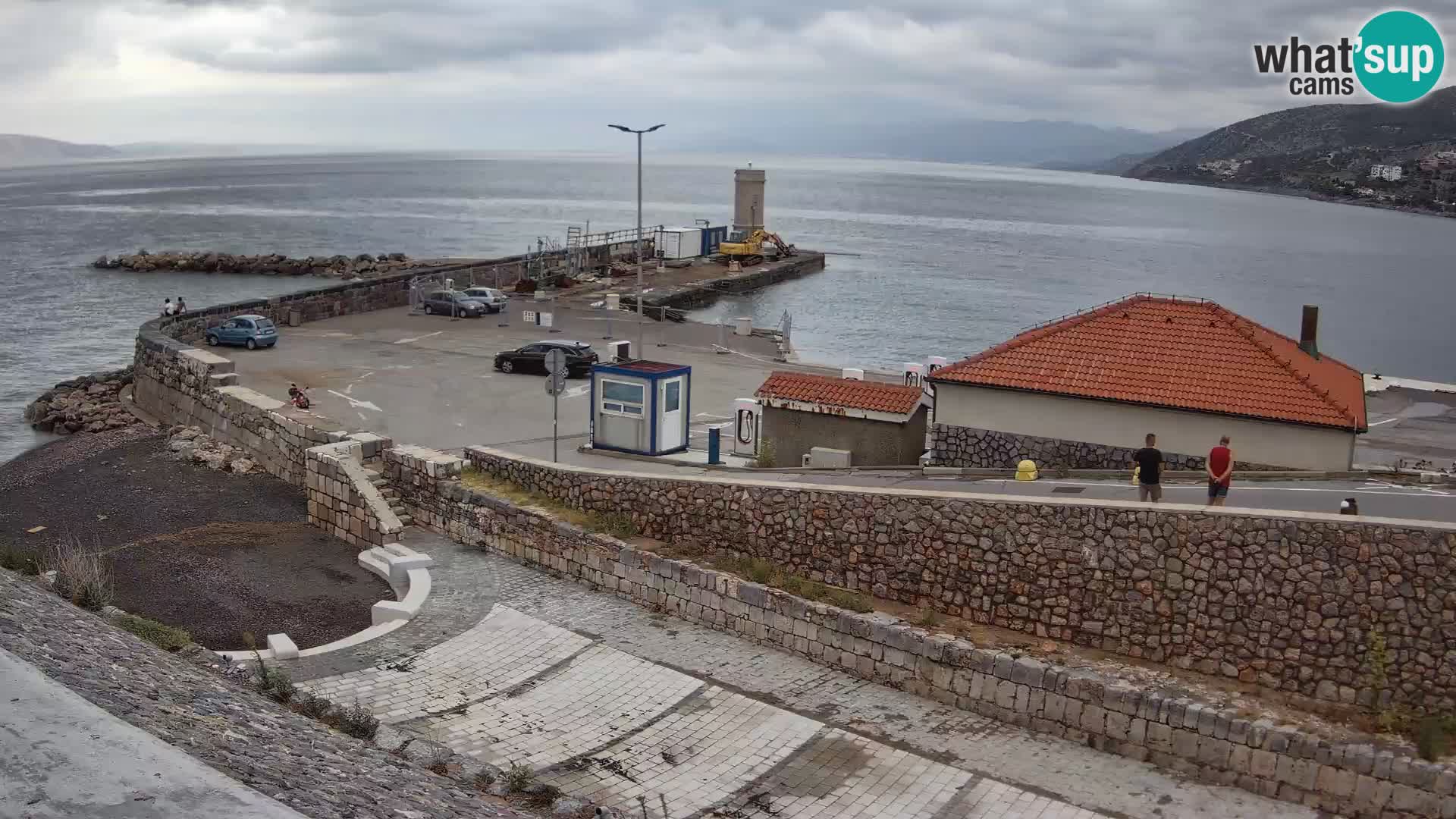 Senj Harbour Webcam – Breakwater & Lighthouse Live View