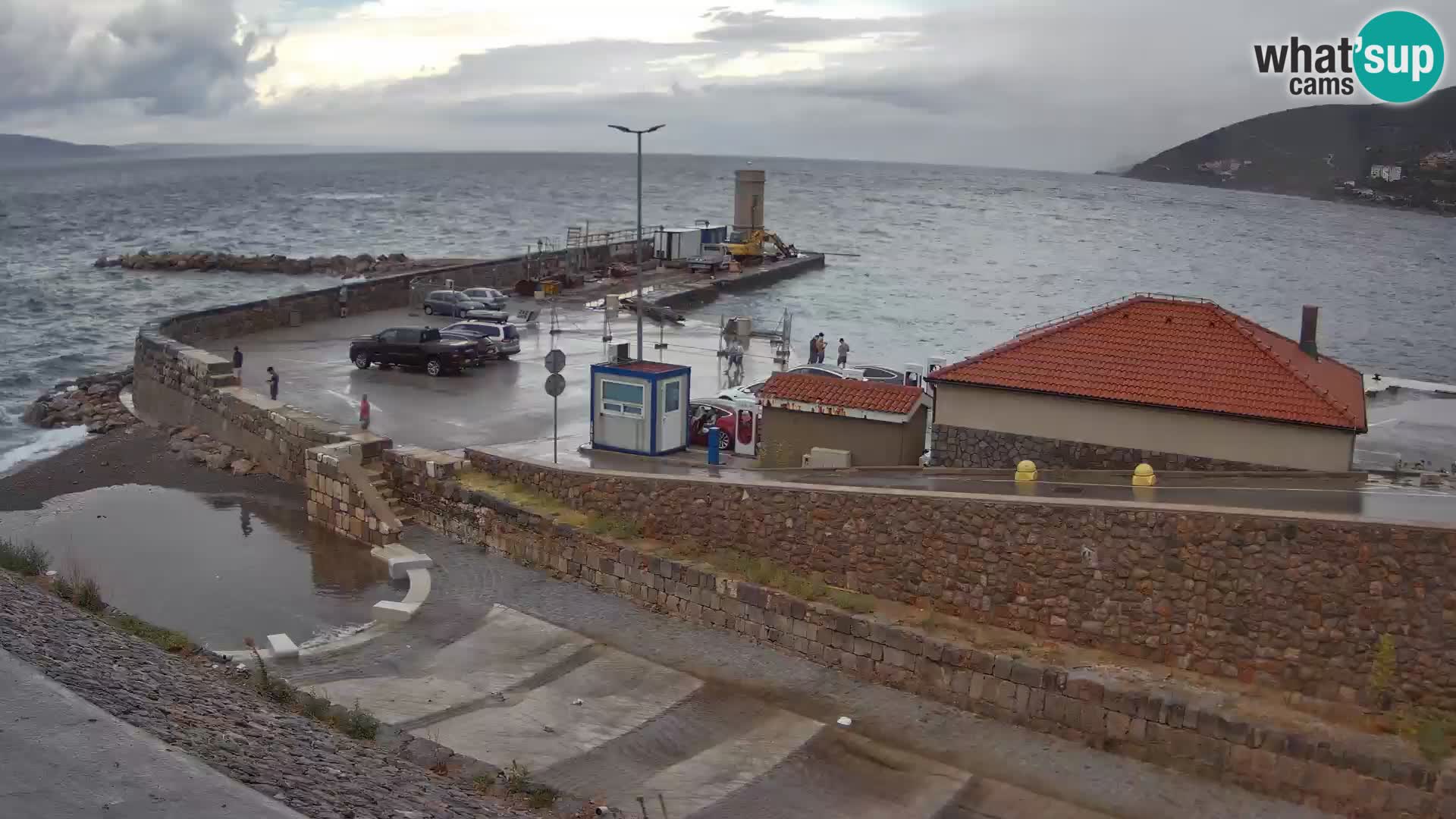 Webcam Porto di Segna – Frangiflutti e Faro in diretta