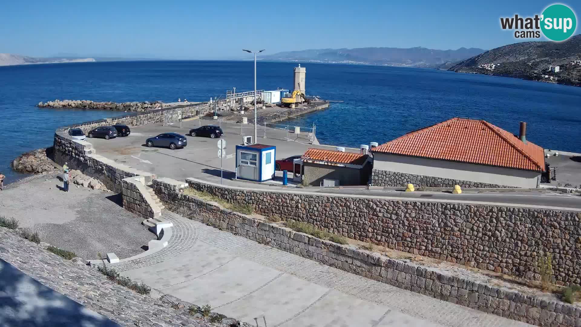 Webcam Porto di Segna – Frangiflutti e Faro in diretta