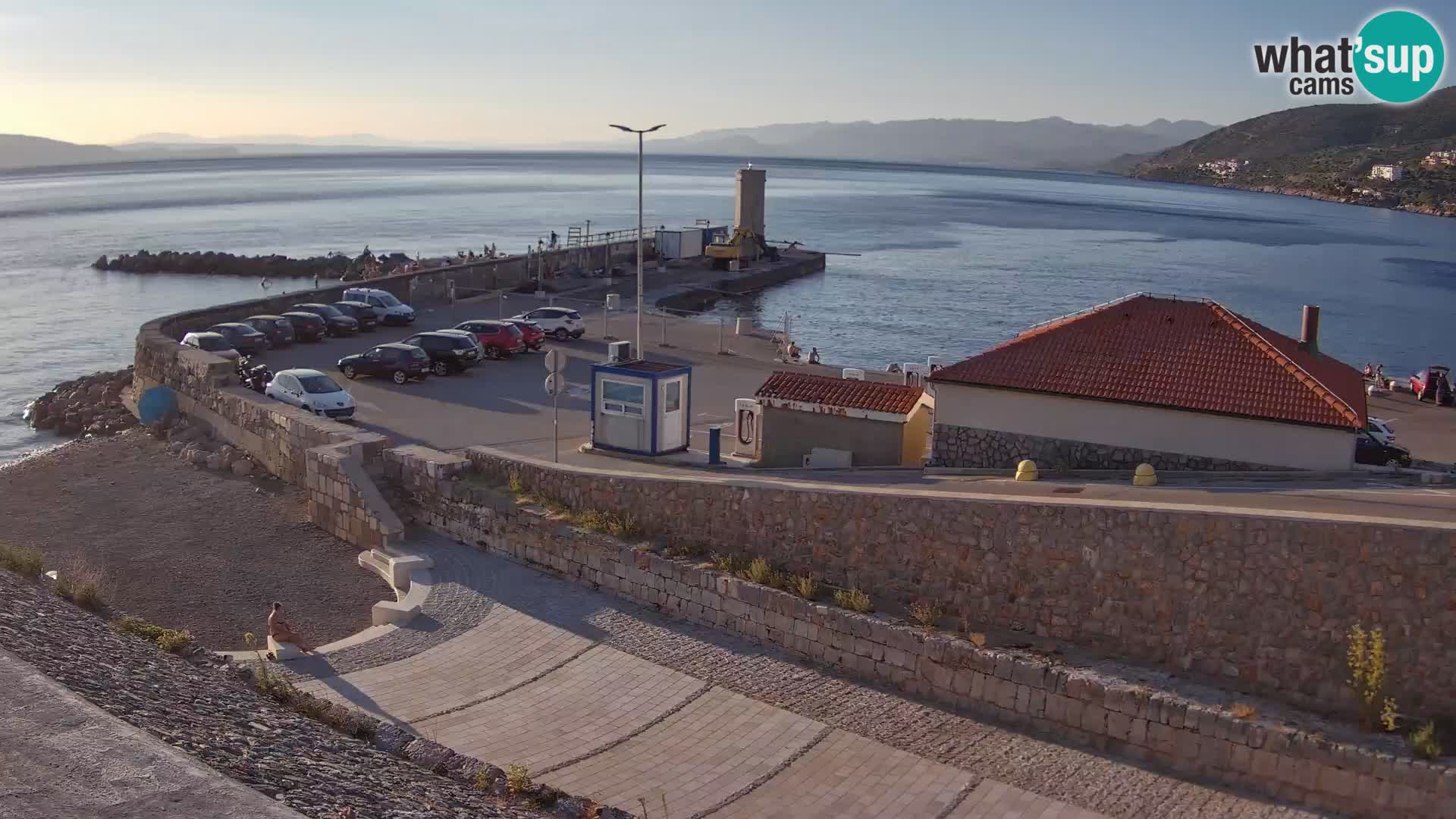 Senj Harbour Webcam – Breakwater & Lighthouse Live View