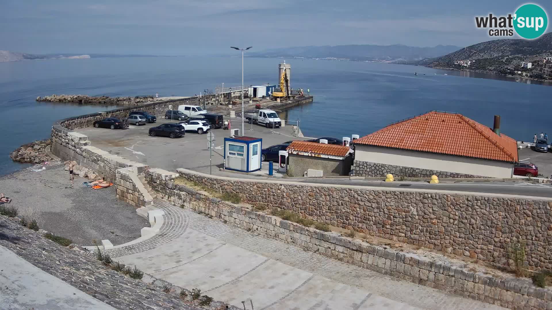 Webcam Porto di Segna – Frangiflutti e Faro in diretta