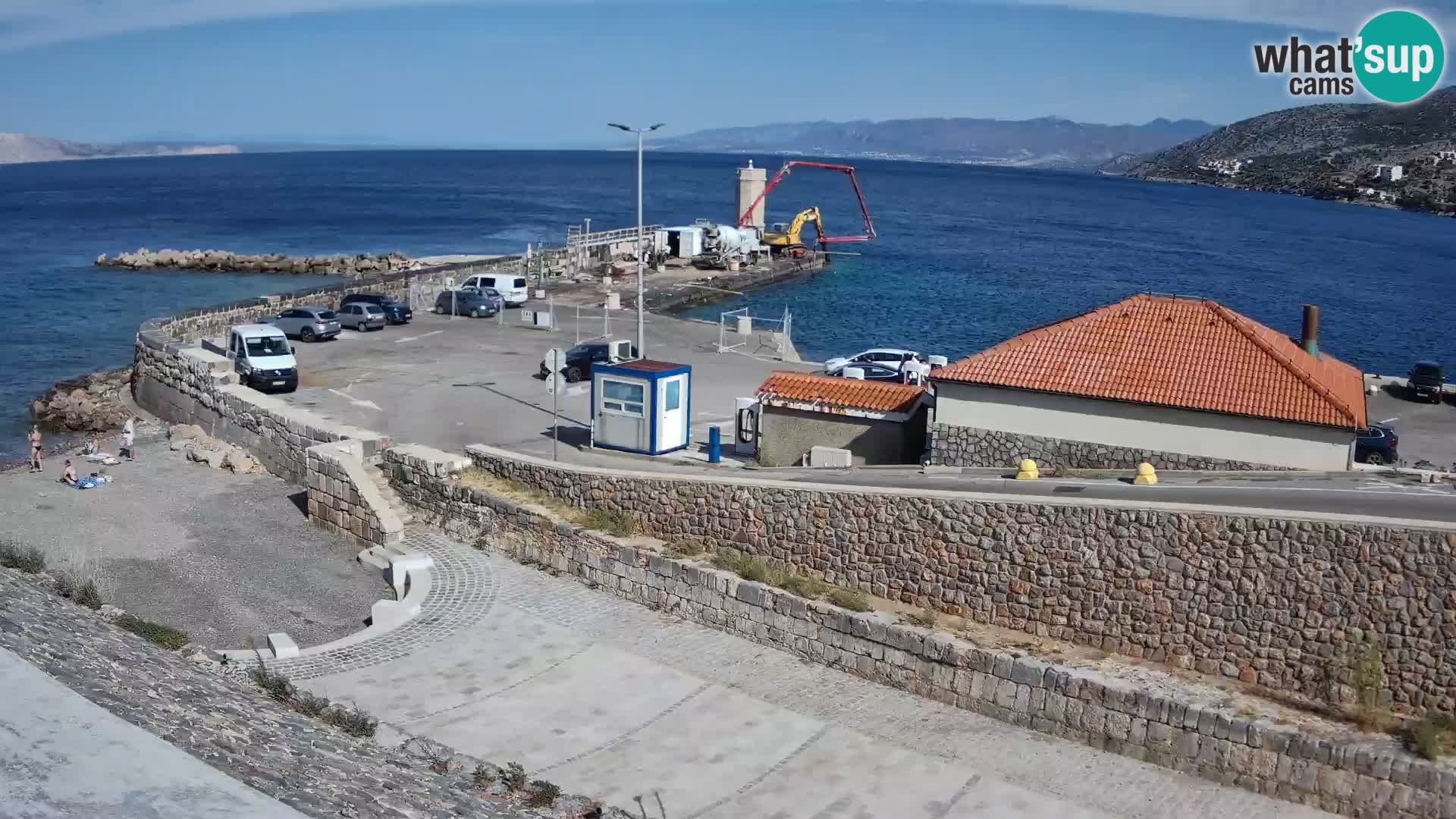 Senj Harbour Webcam – Breakwater & Lighthouse Live View