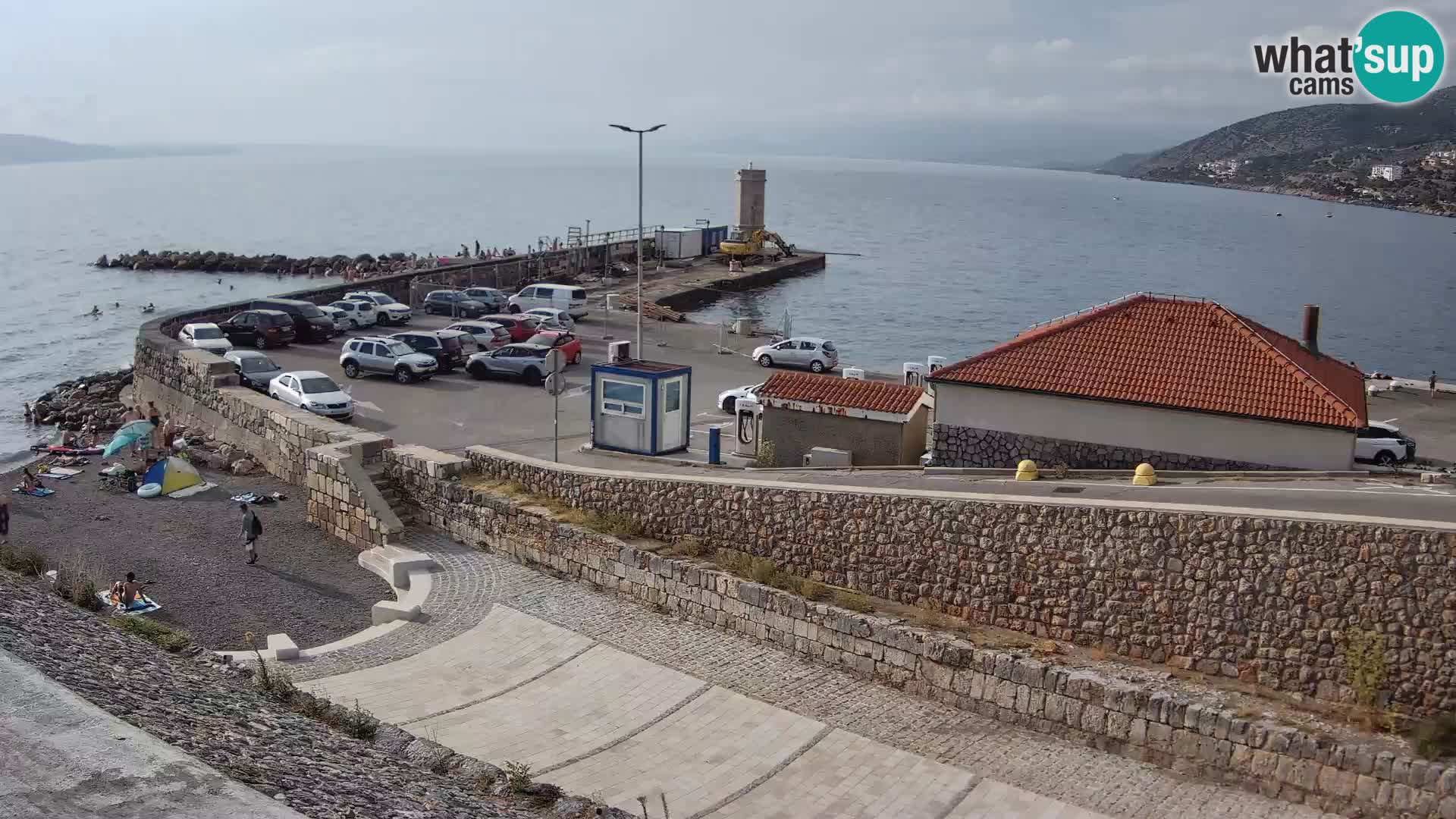 Webcam Porto di Segna – Frangiflutti e Faro in diretta