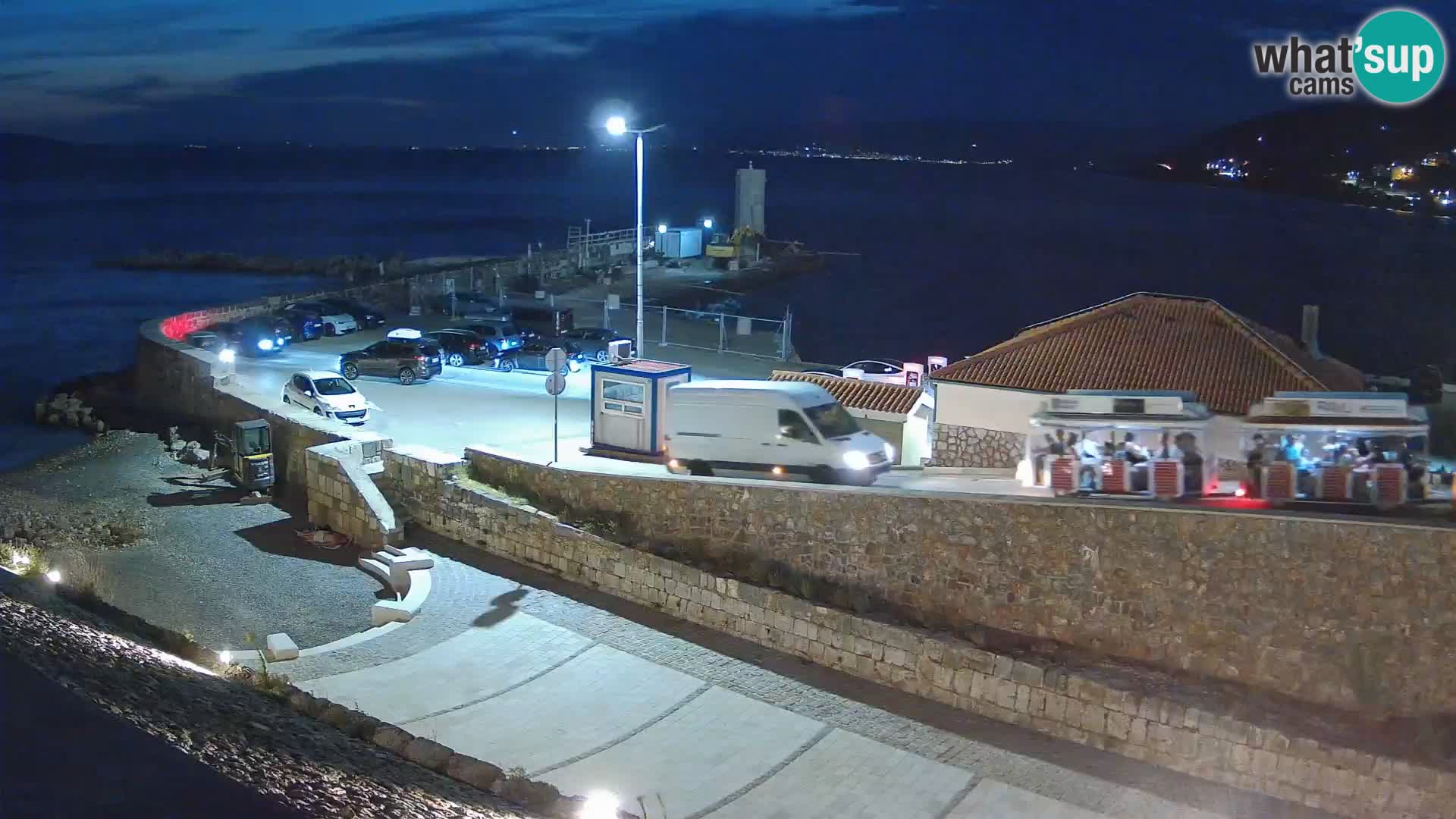 Senj Harbour Webcam – Breakwater & Lighthouse Live View
