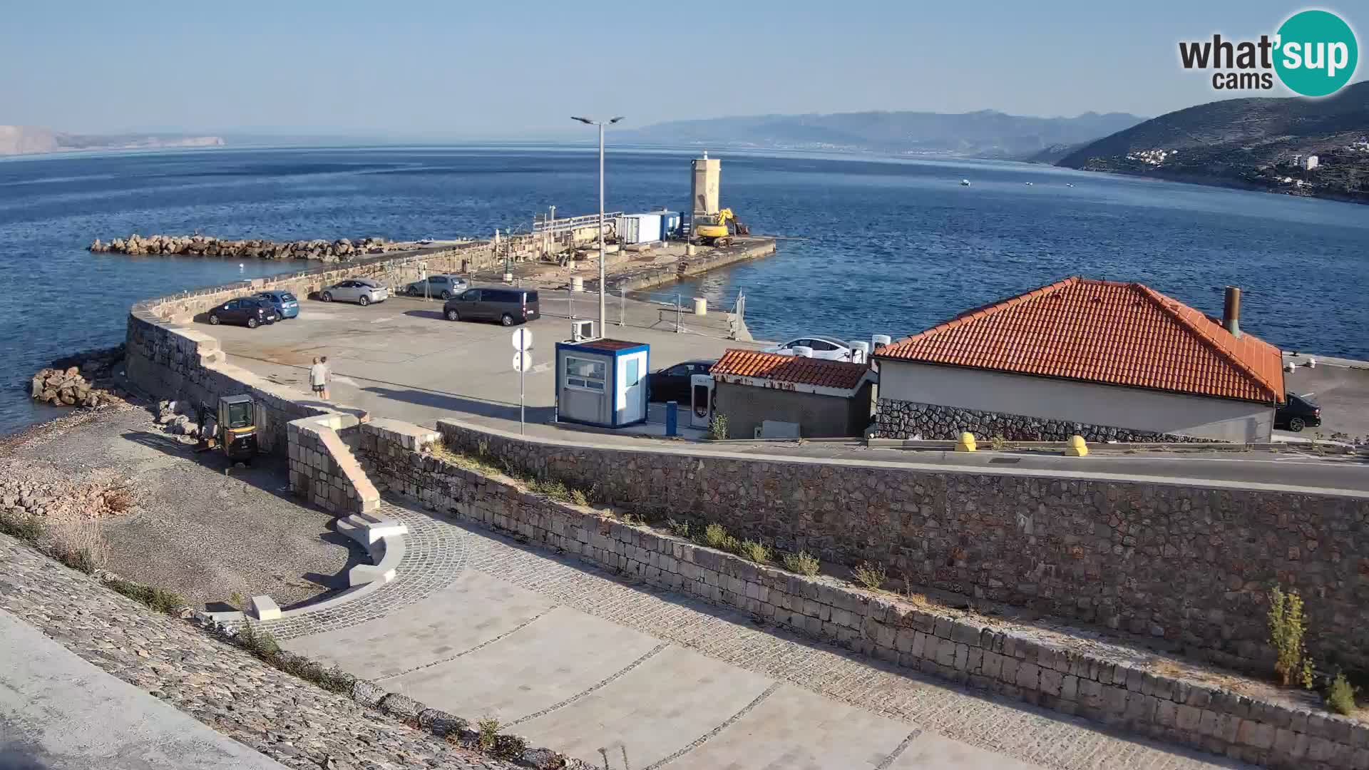 Senj Harbour Webcam – Breakwater & Lighthouse Live View
