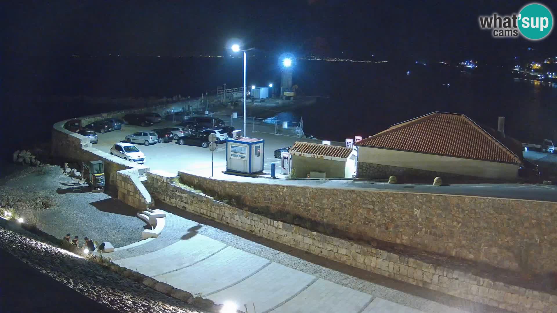 Senj Harbour Webcam – Breakwater & Lighthouse Live View
