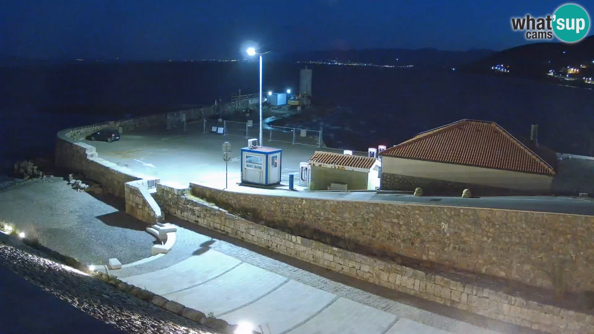 Senj Harbour Webcam – Breakwater & Lighthouse Live View