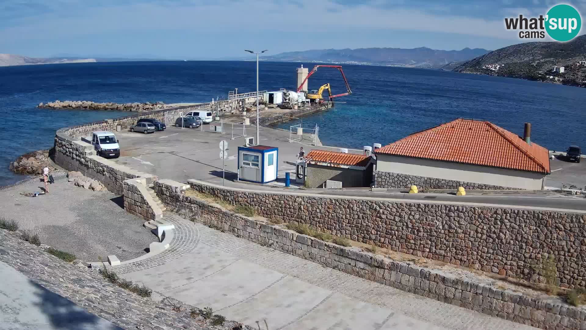 Webcam Porto di Segna – Frangiflutti e Faro in diretta