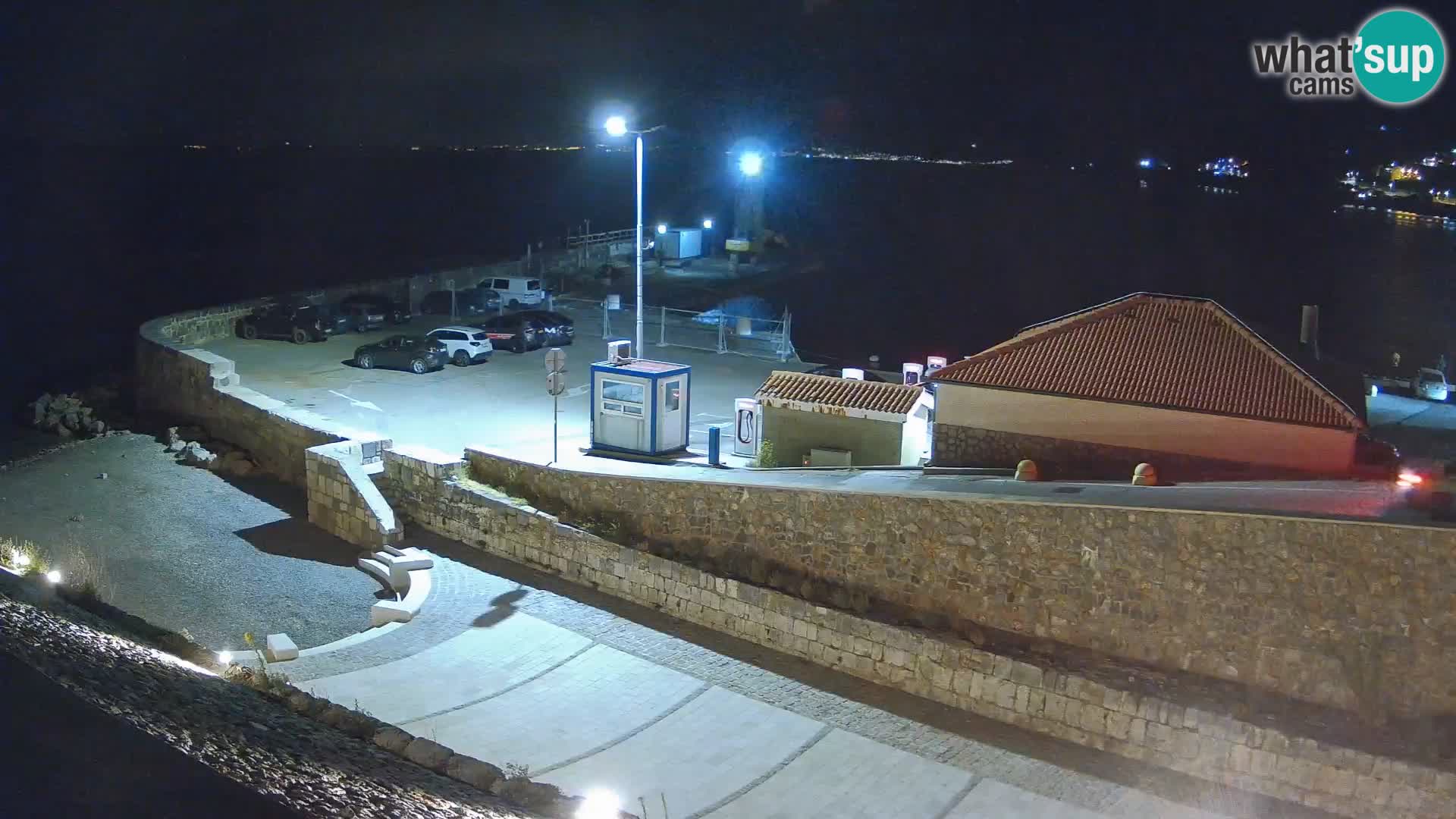 Senj Harbour Webcam – Breakwater & Lighthouse Live View
