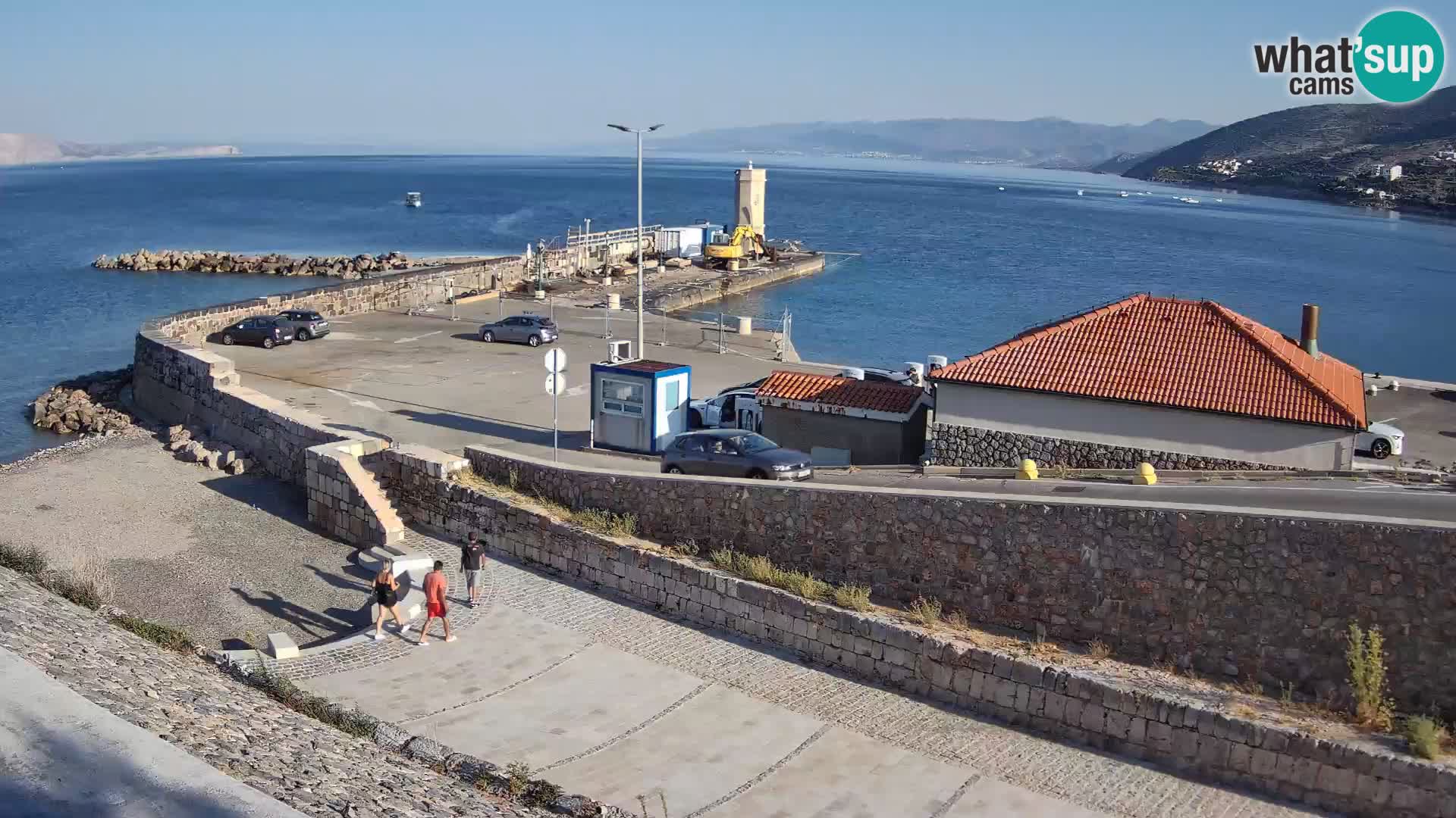 Senj Harbour Webcam – Breakwater & Lighthouse Live View