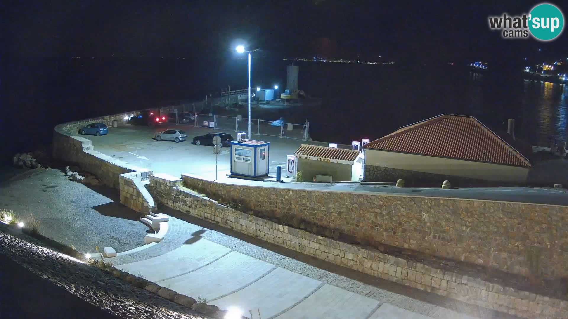 Senj Harbour Webcam – Breakwater & Lighthouse Live View
