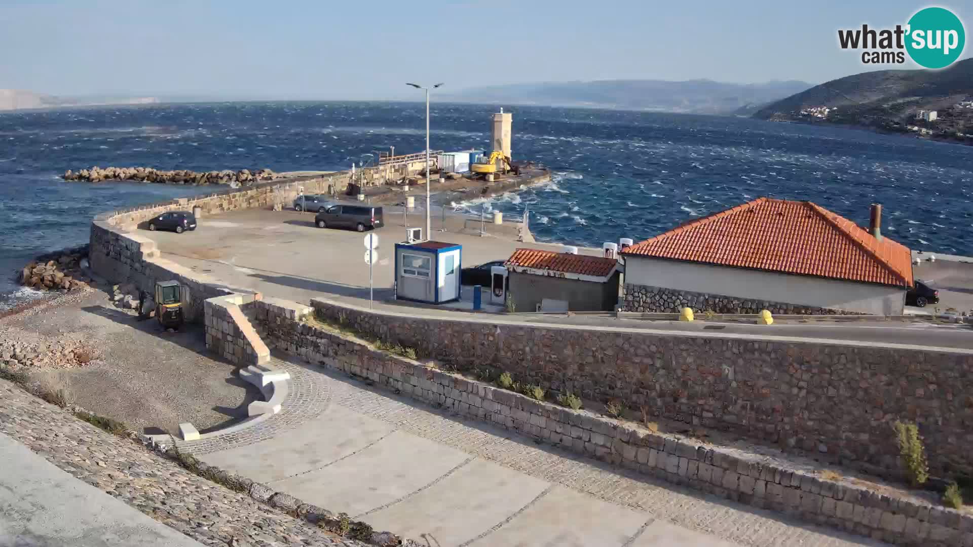 Webcam Porto di Segna – Frangiflutti e Faro in diretta