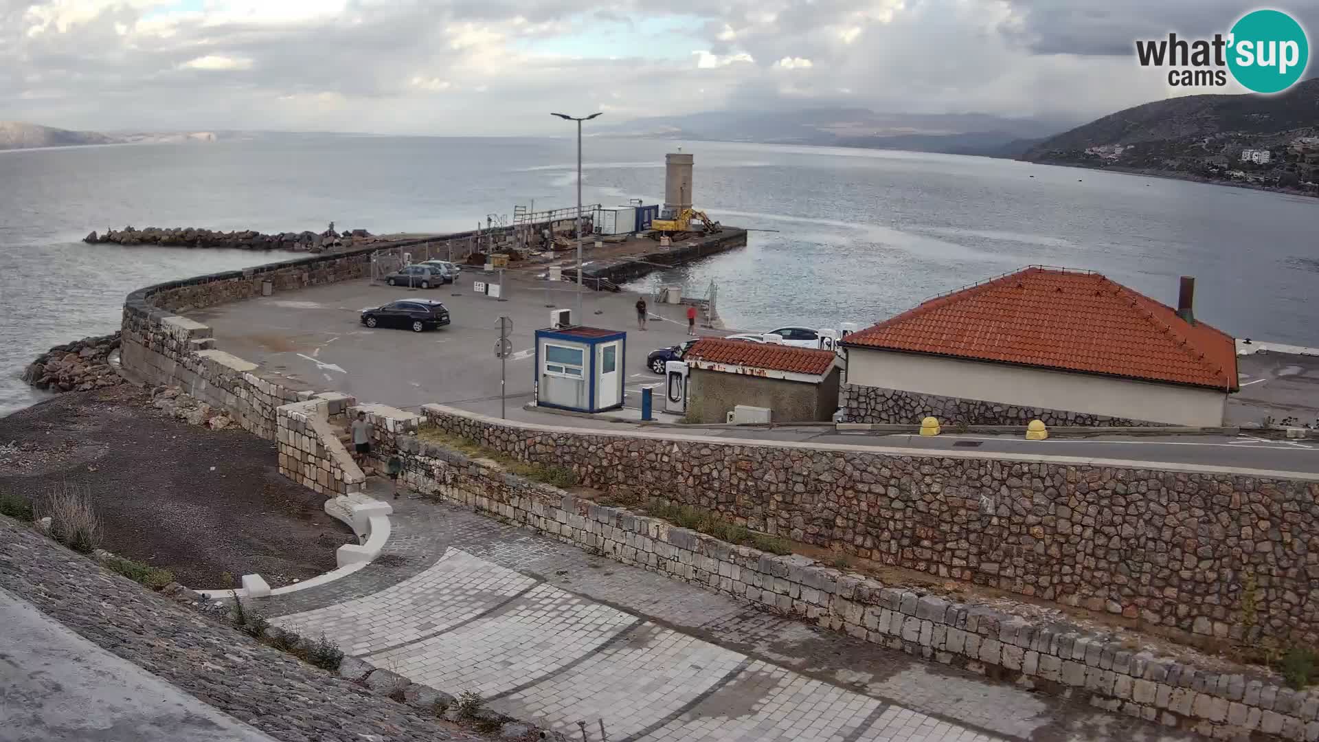 Webcam Porto di Segna – Frangiflutti e Faro in diretta