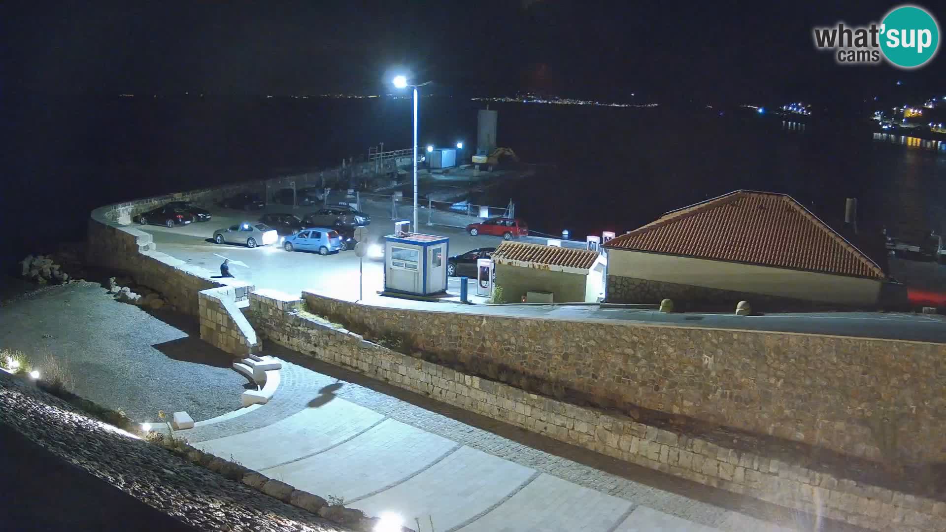 Senj Harbour Webcam – Breakwater & Lighthouse Live View