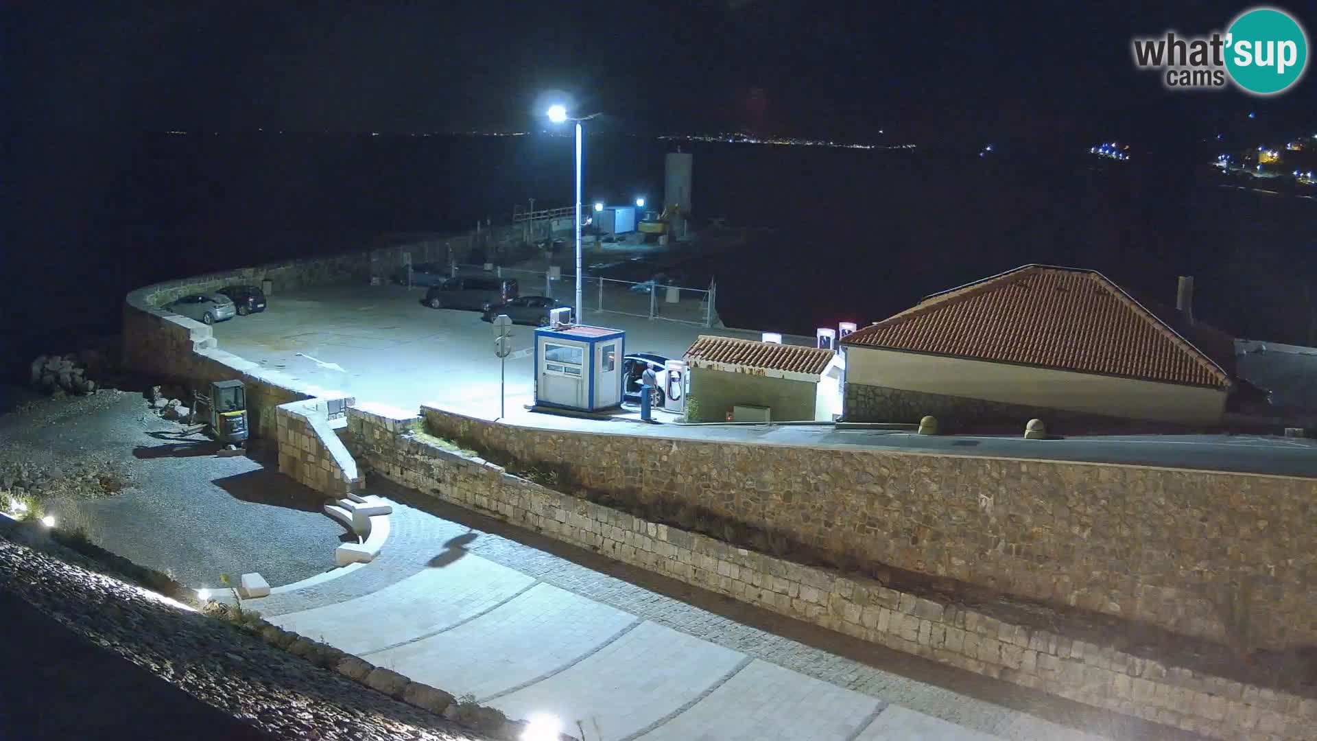 Senj Harbour Webcam – Breakwater & Lighthouse Live View