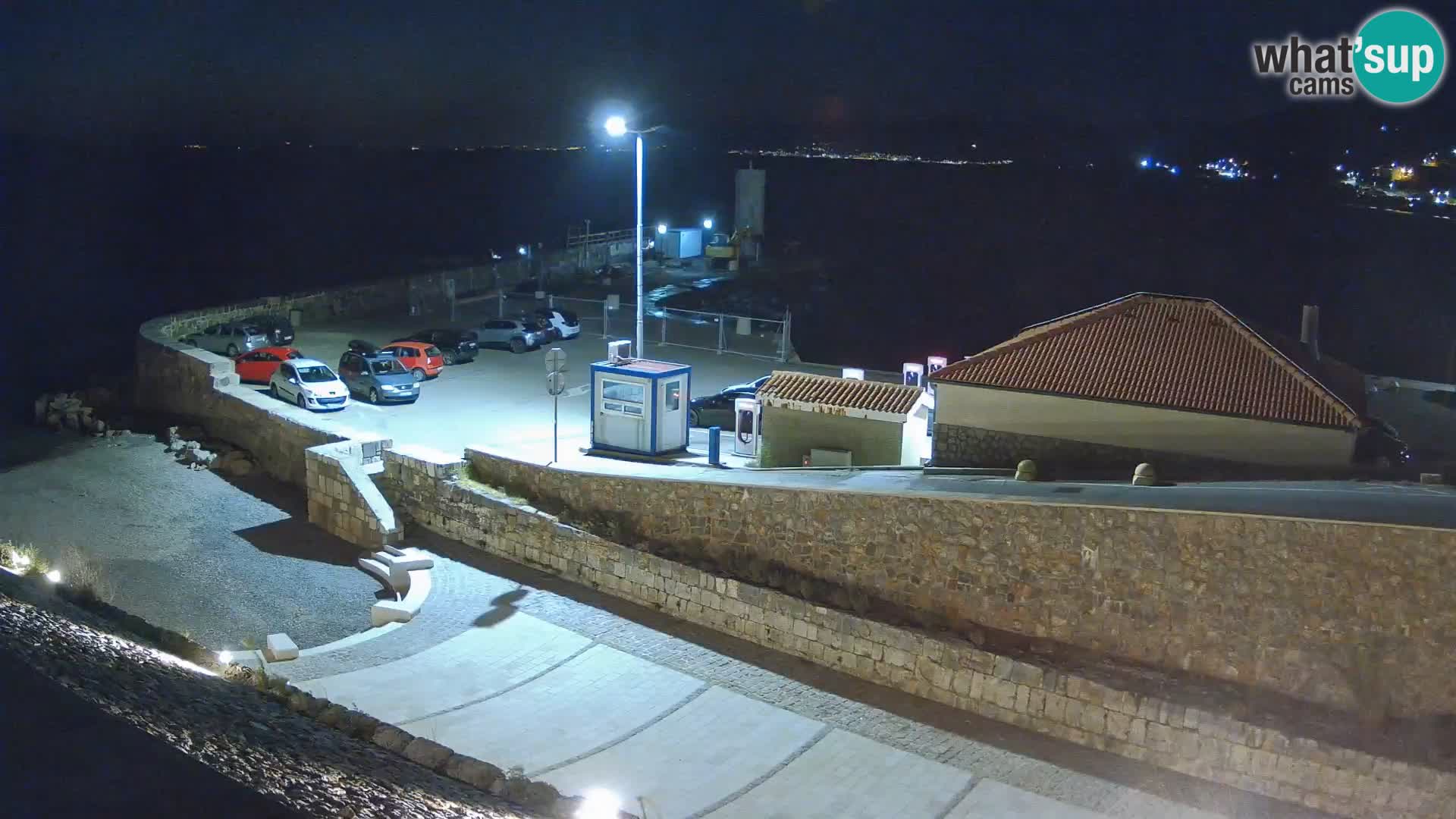 Senj Harbour Webcam – Breakwater & Lighthouse Live View