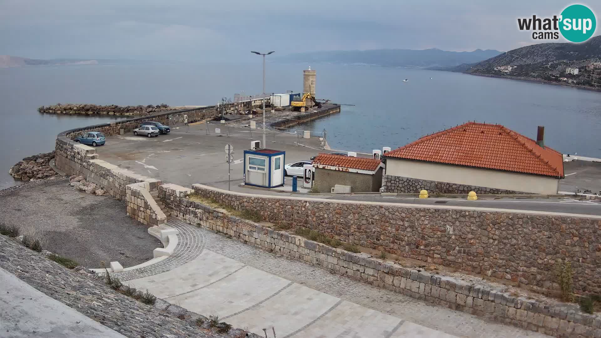 Webcam Porto di Segna – Frangiflutti e Faro in diretta