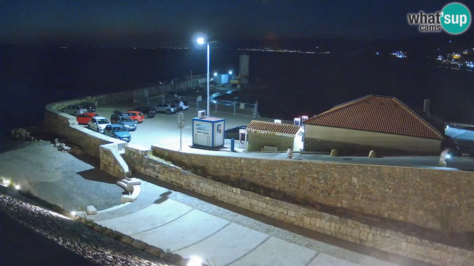 Senj Hafen Webcam – Wellenbrecher & Leuchtturm Liveblick