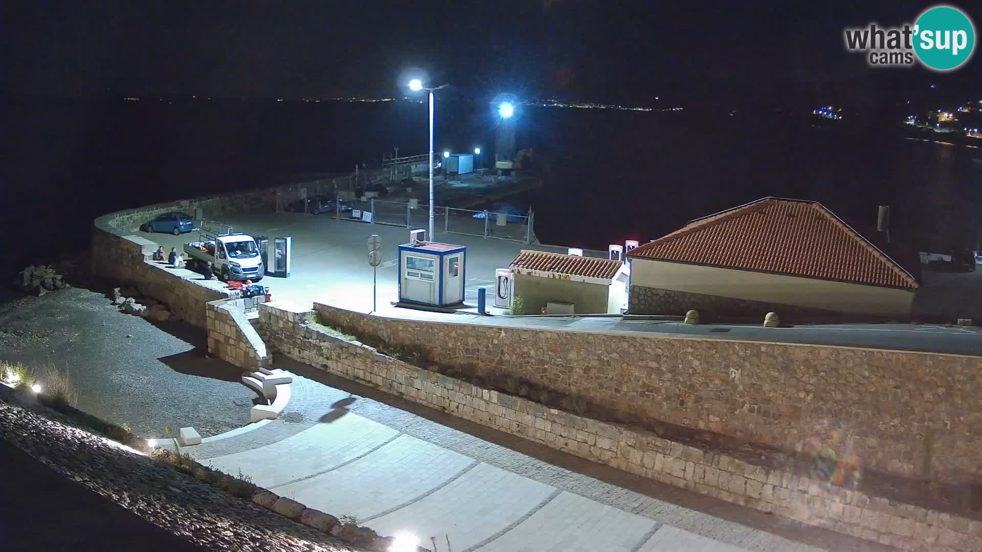 Webcam Porto di Segna – Frangiflutti e Faro in diretta