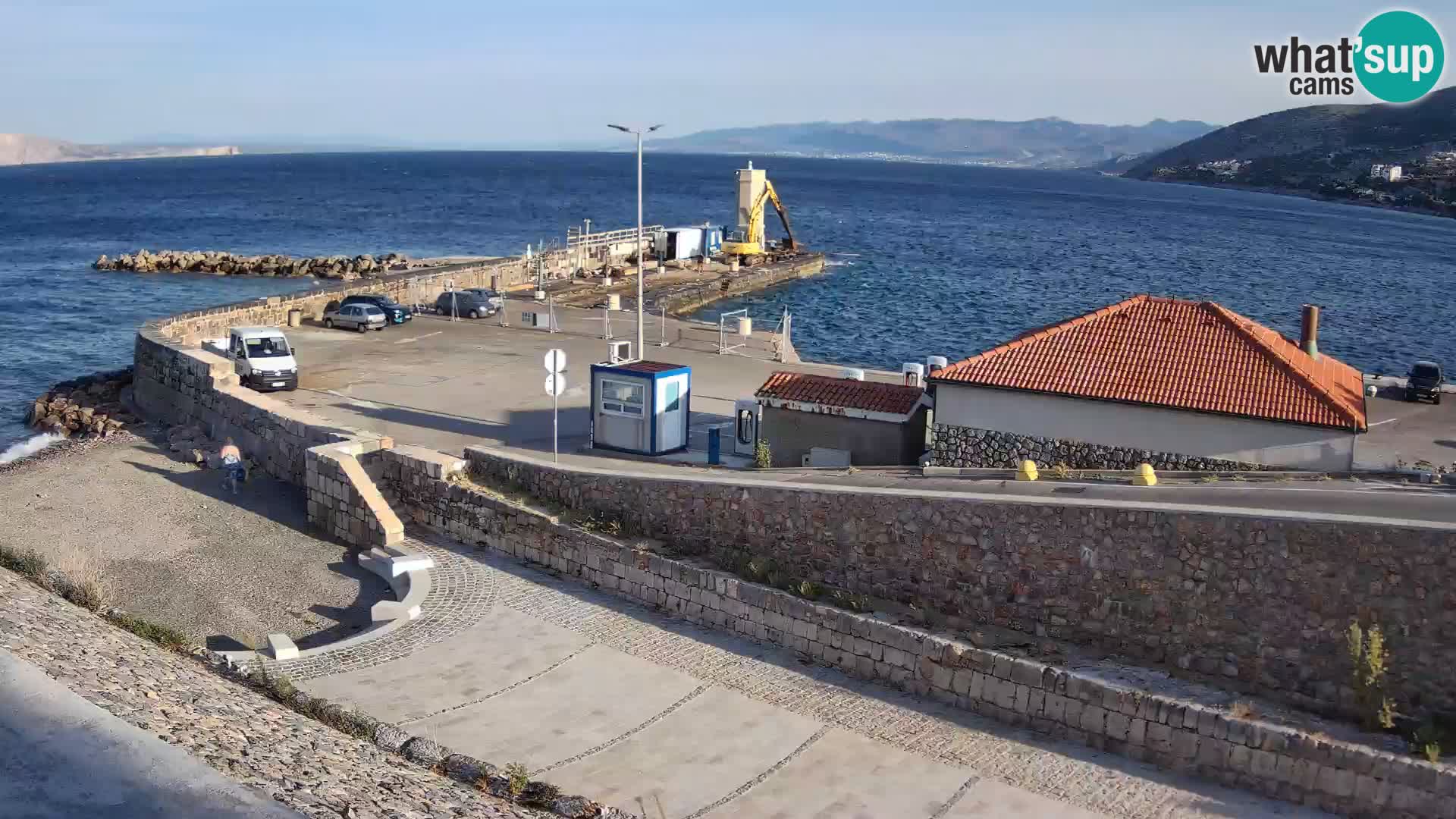 Web kamera Senj luka – Lukobran i svjetionik uživo