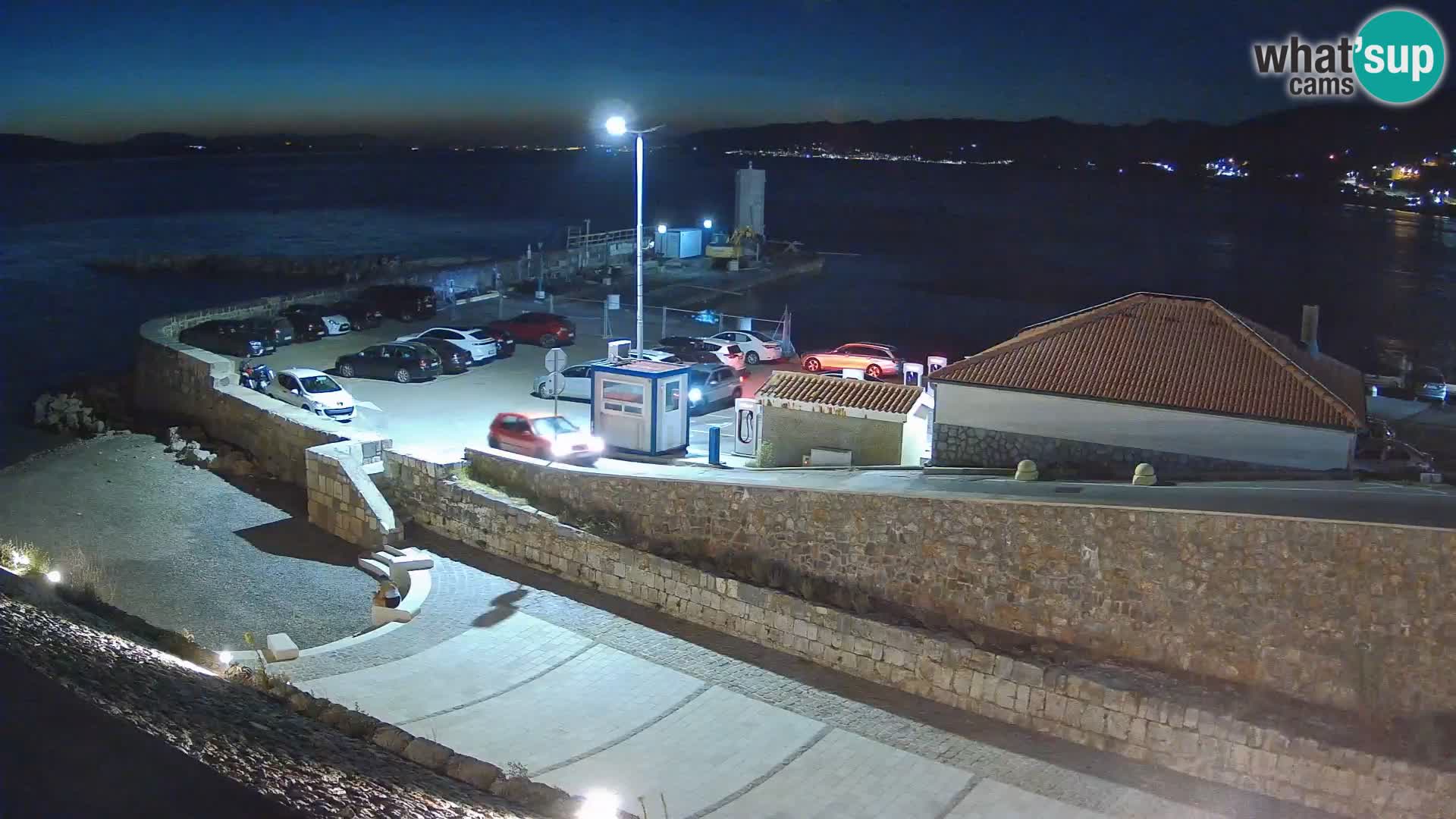 Senj Harbour Webcam – Breakwater & Lighthouse Live View