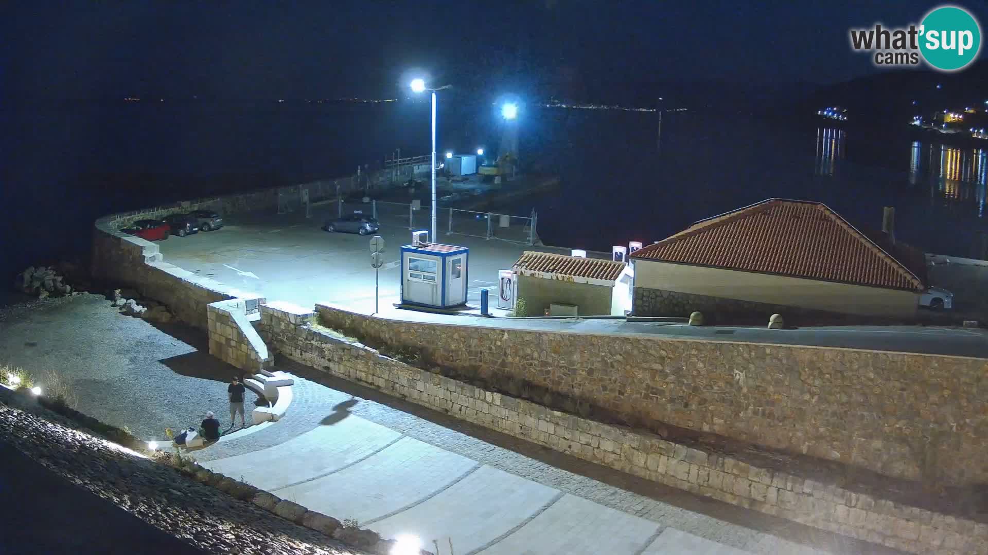 Senj Hafen Webcam – Wellenbrecher & Leuchtturm Liveblick
