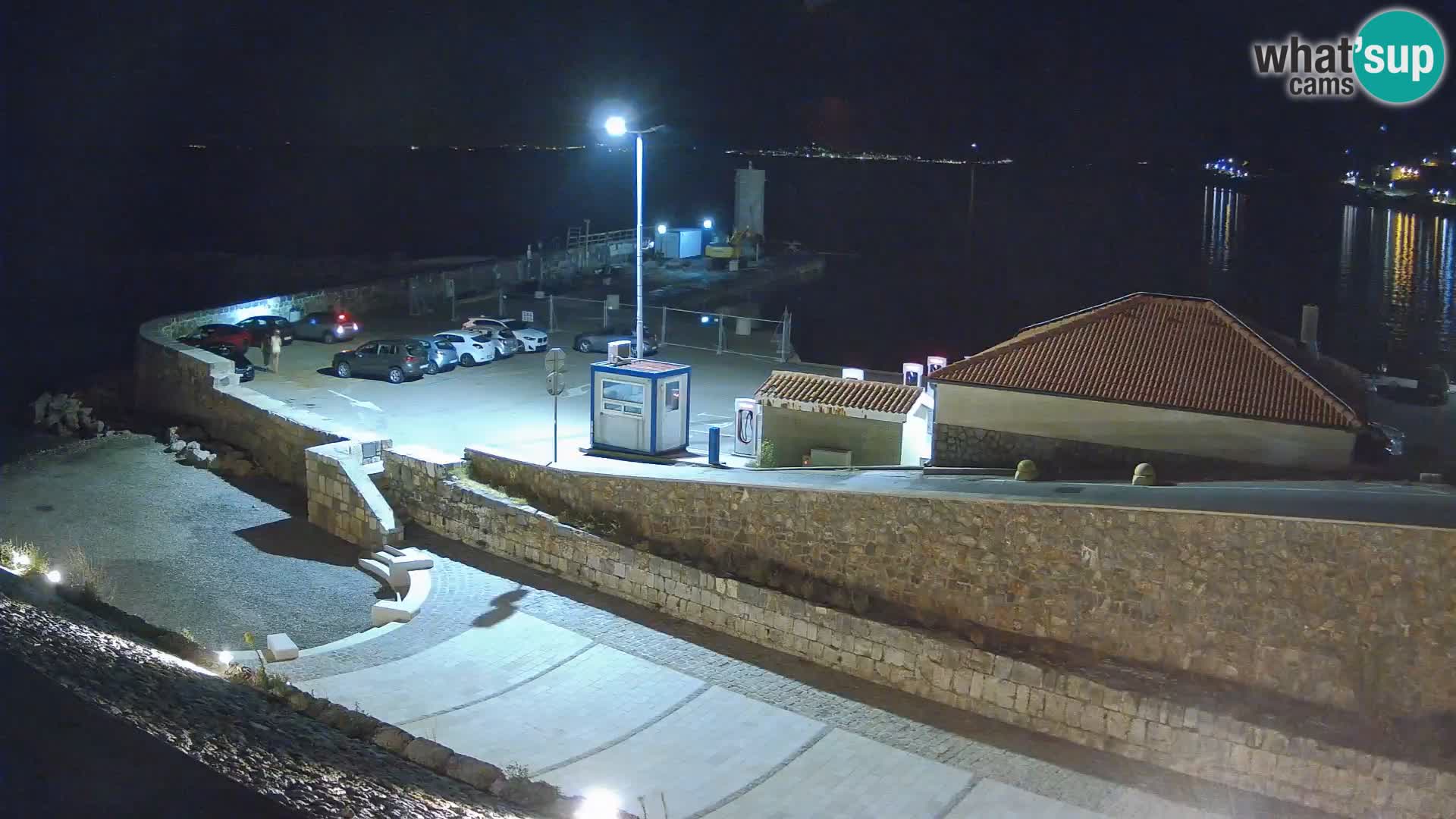 Senj Harbour Webcam – Breakwater & Lighthouse Live View