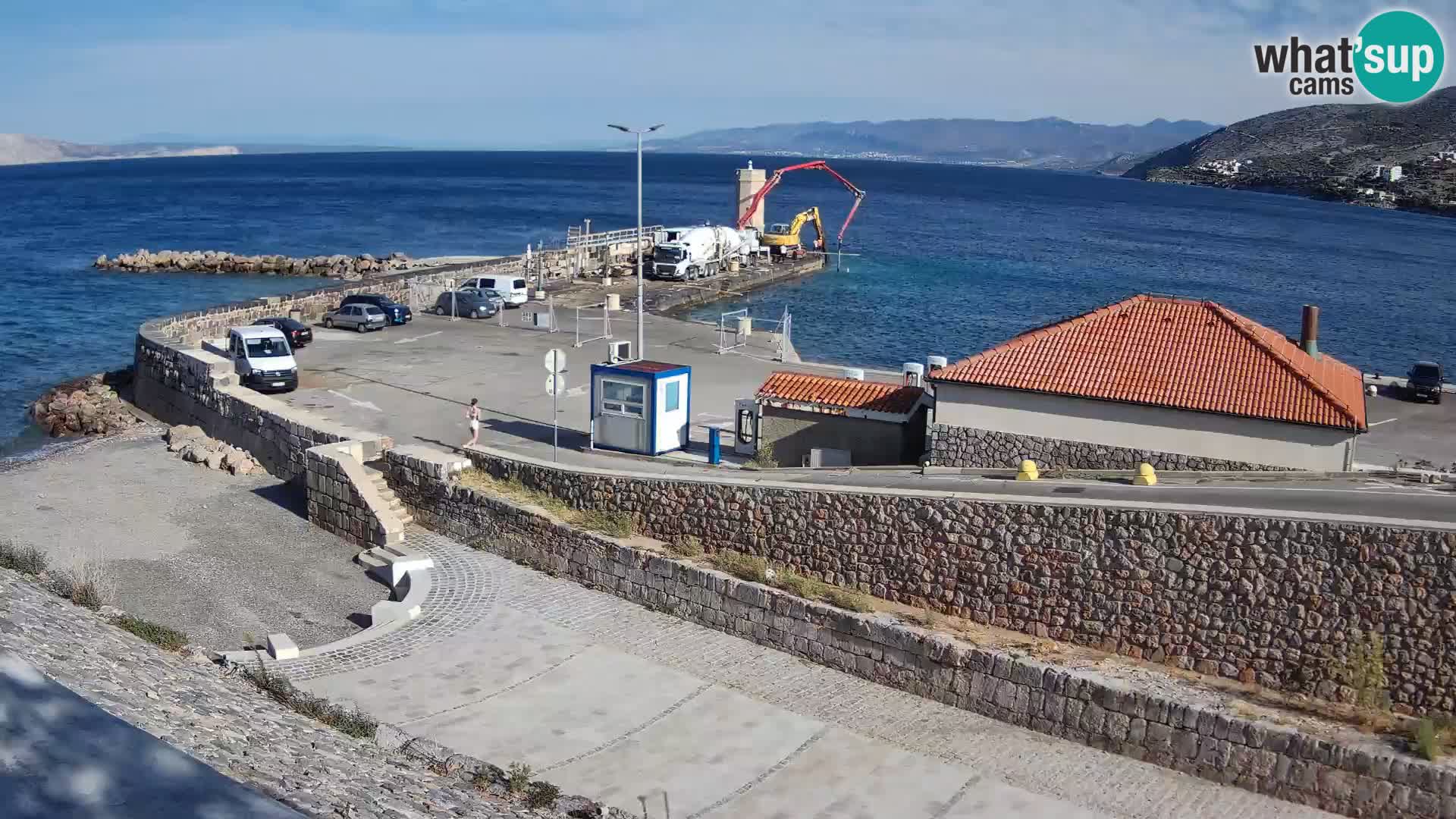 Senj Harbour Webcam – Breakwater & Lighthouse Live View