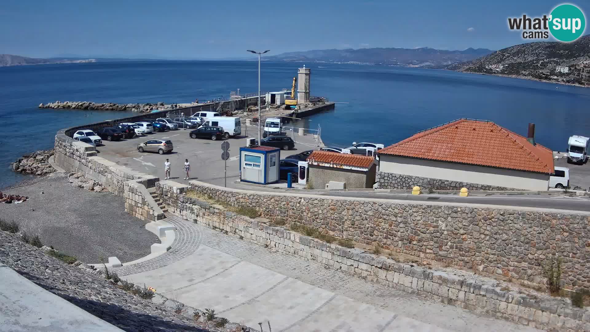 Webcam Porto di Segna – Frangiflutti e Faro in diretta