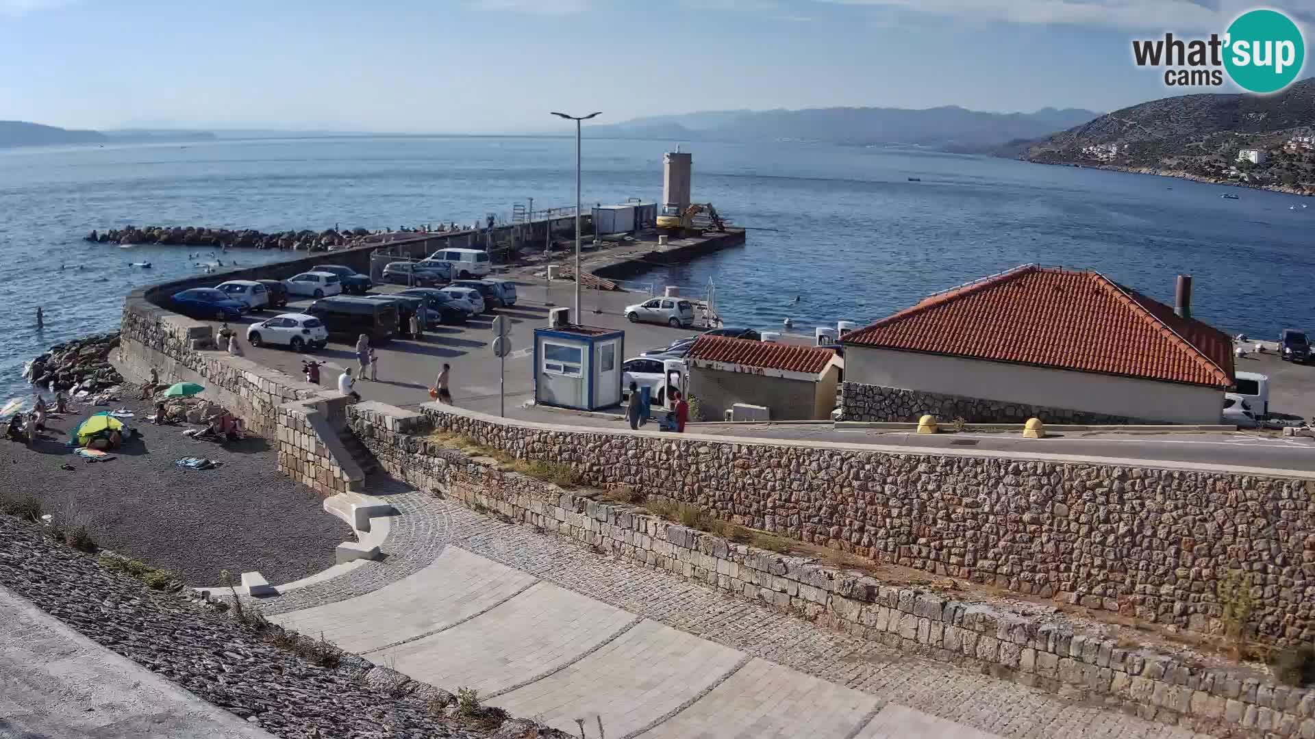 Webcam Porto di Segna – Frangiflutti e Faro in diretta