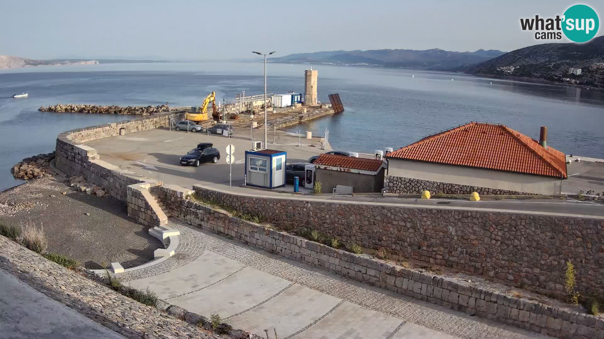Webcam Porto di Segna – Frangiflutti e Faro in diretta